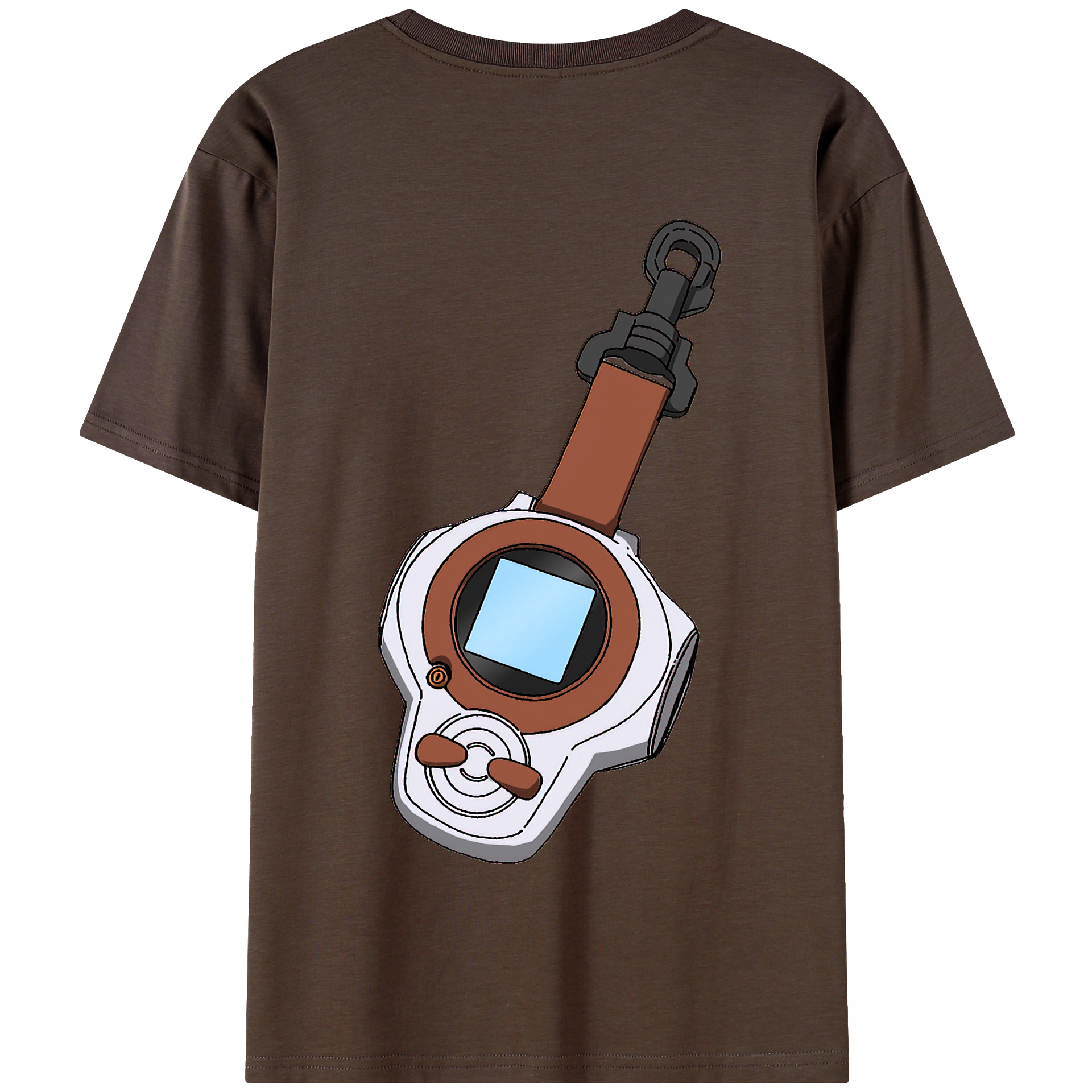 （画像用） Digimon デジタルモンスター/デジモン 綿100％半袖Tシャツ（背面プリント）