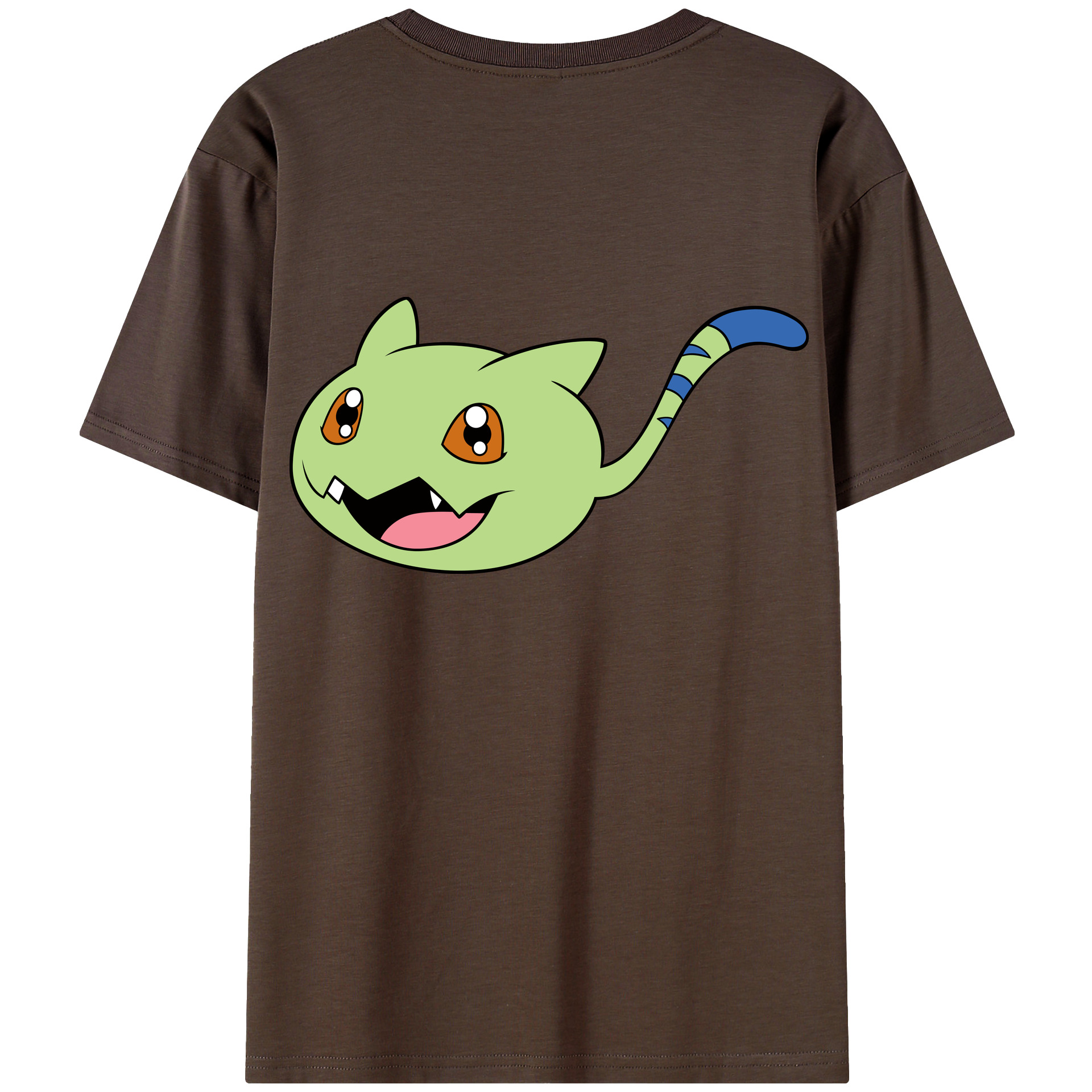 （画像用） Digimon デジタルモンスター/デジモン 綿100％半袖Tシャツ（背面プリント）