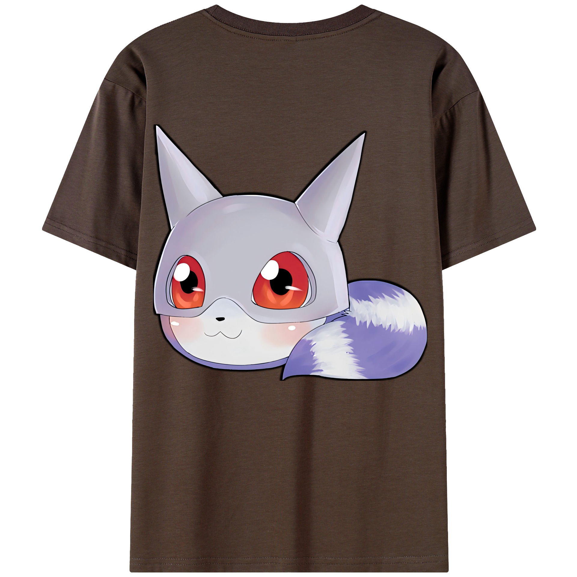 （画像用） Digimon デジタルモンスター/デジモン 綿100％半袖Tシャツ（背面プリント）