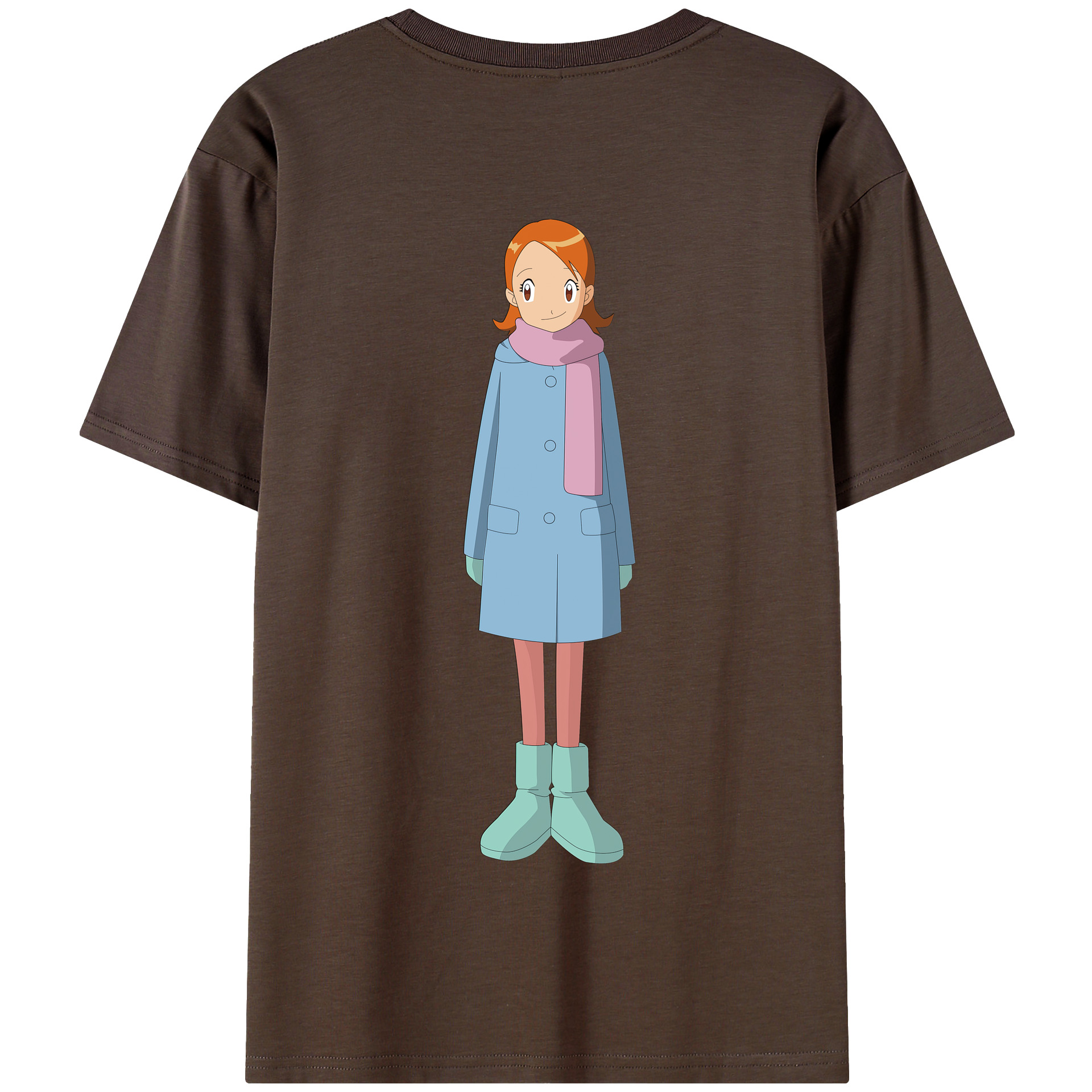 （画像用） Digimon デジタルモンスター/デジモン 綿100％半袖Tシャツ（背面プリント）