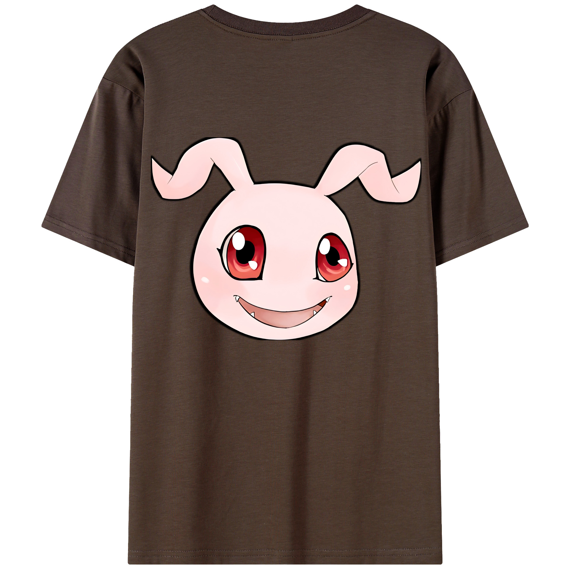 （画像用） Digimon デジタルモンスター/デジモン 綿100％半袖Tシャツ（背面プリント）