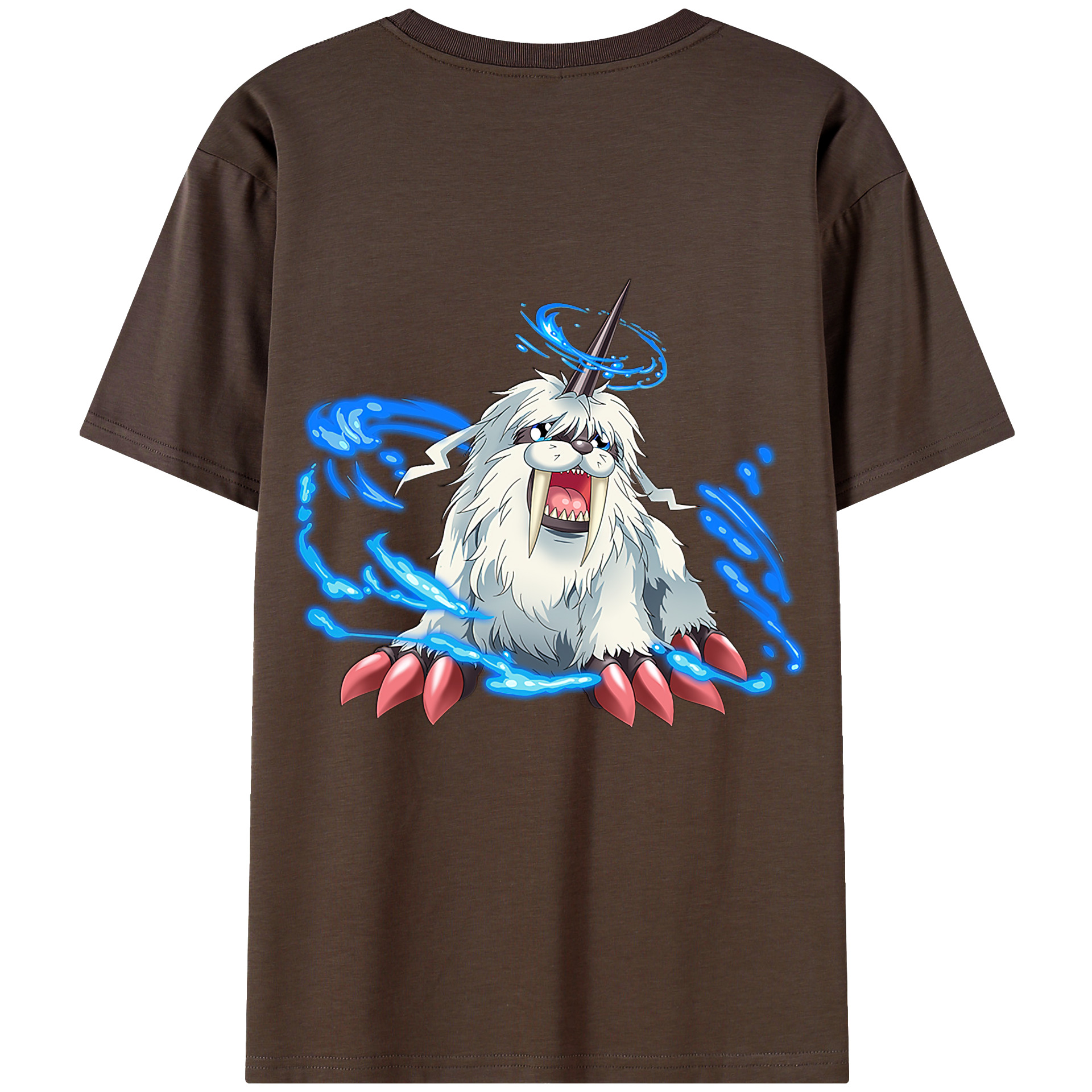 （画像用） Digimon デジタルモンスター/デジモン 綿100％半袖Tシャツ（背面プリント）