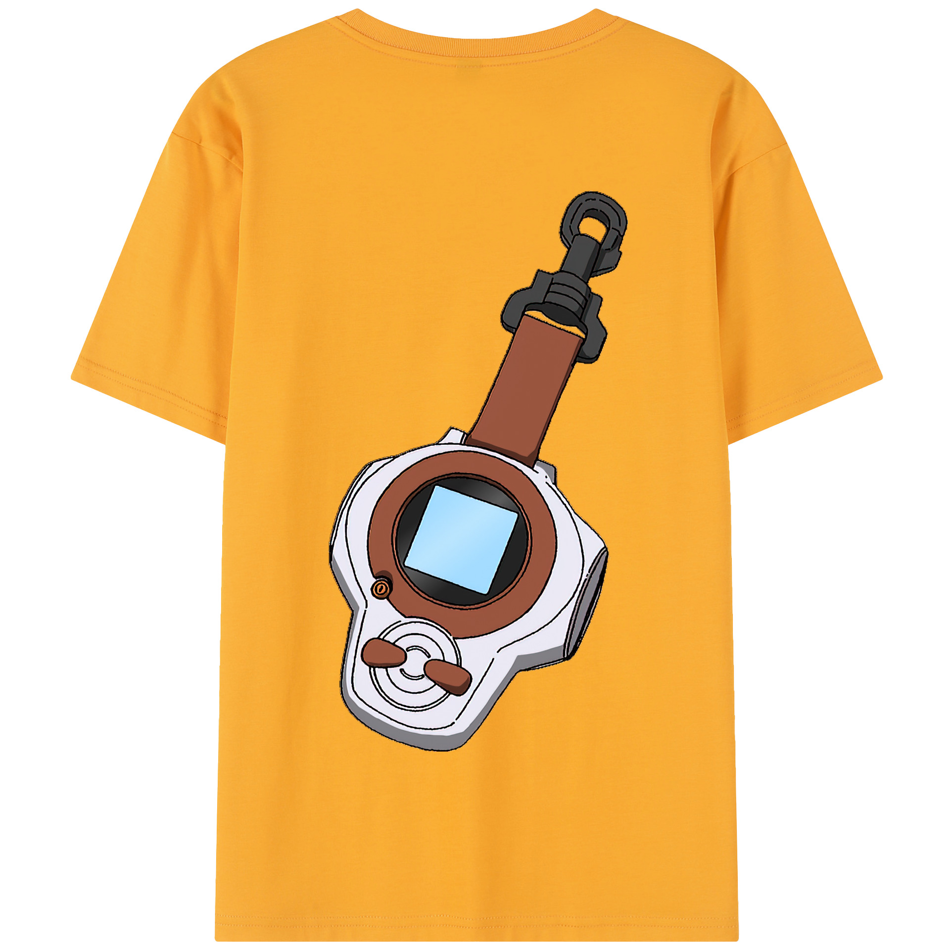 （画像用） Digimon デジタルモンスター/デジモン 綿100％半袖Tシャツ（背面プリント）