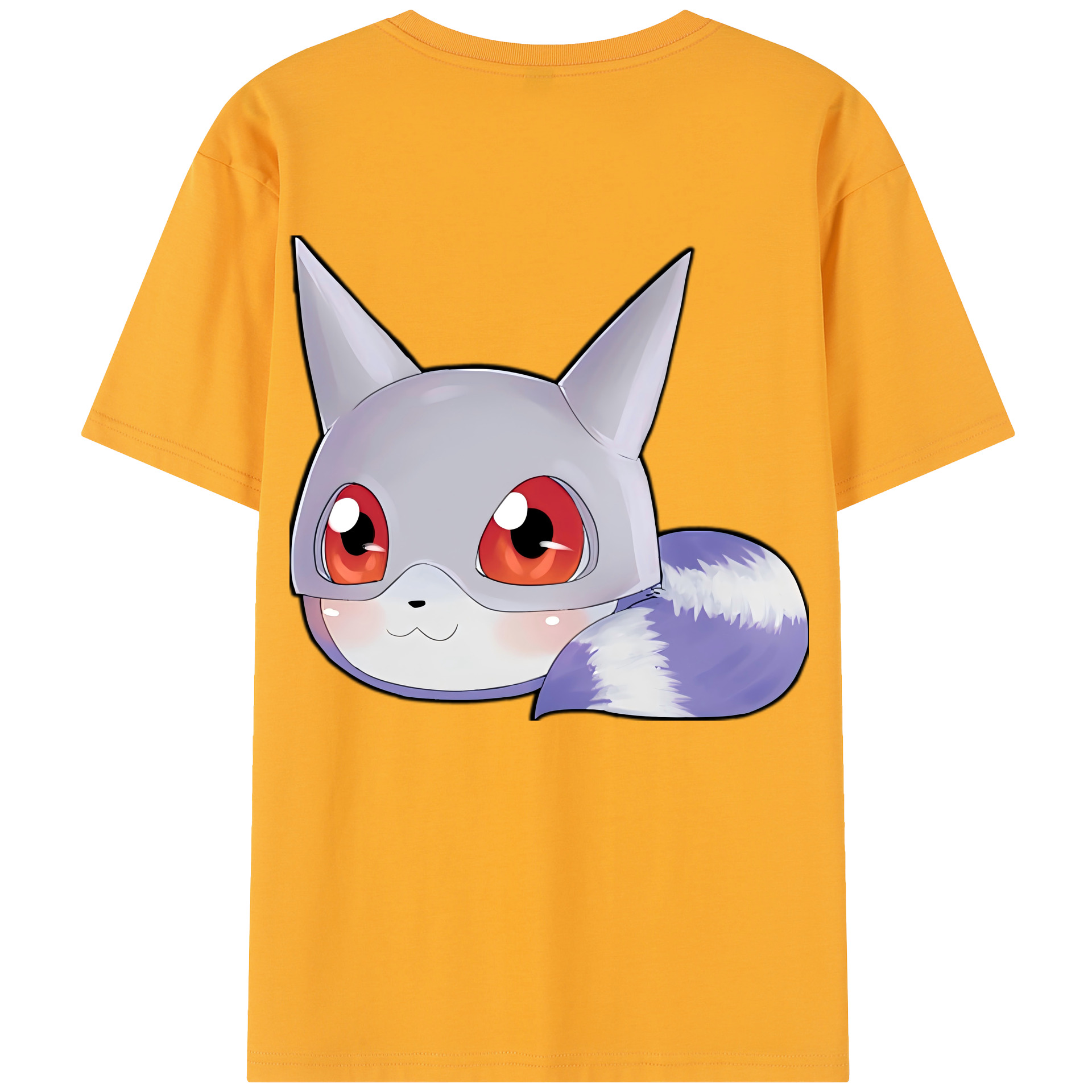 （画像用） Digimon デジタルモンスター/デジモン 綿100％半袖Tシャツ（背面プリント）
