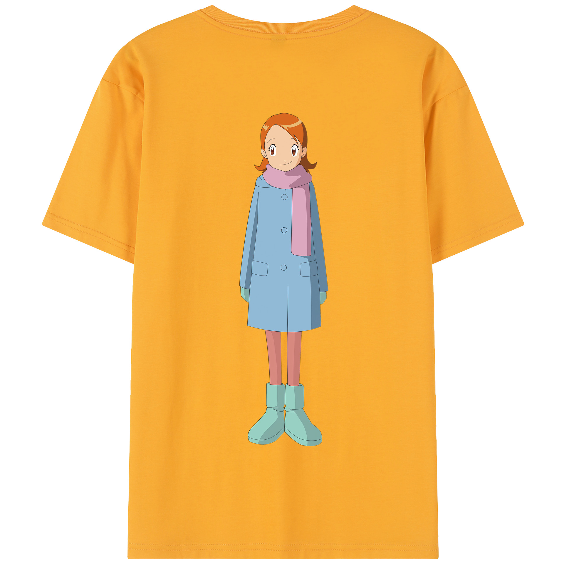 （画像用） Digimon デジタルモンスター/デジモン 綿100％半袖Tシャツ（背面プリント）