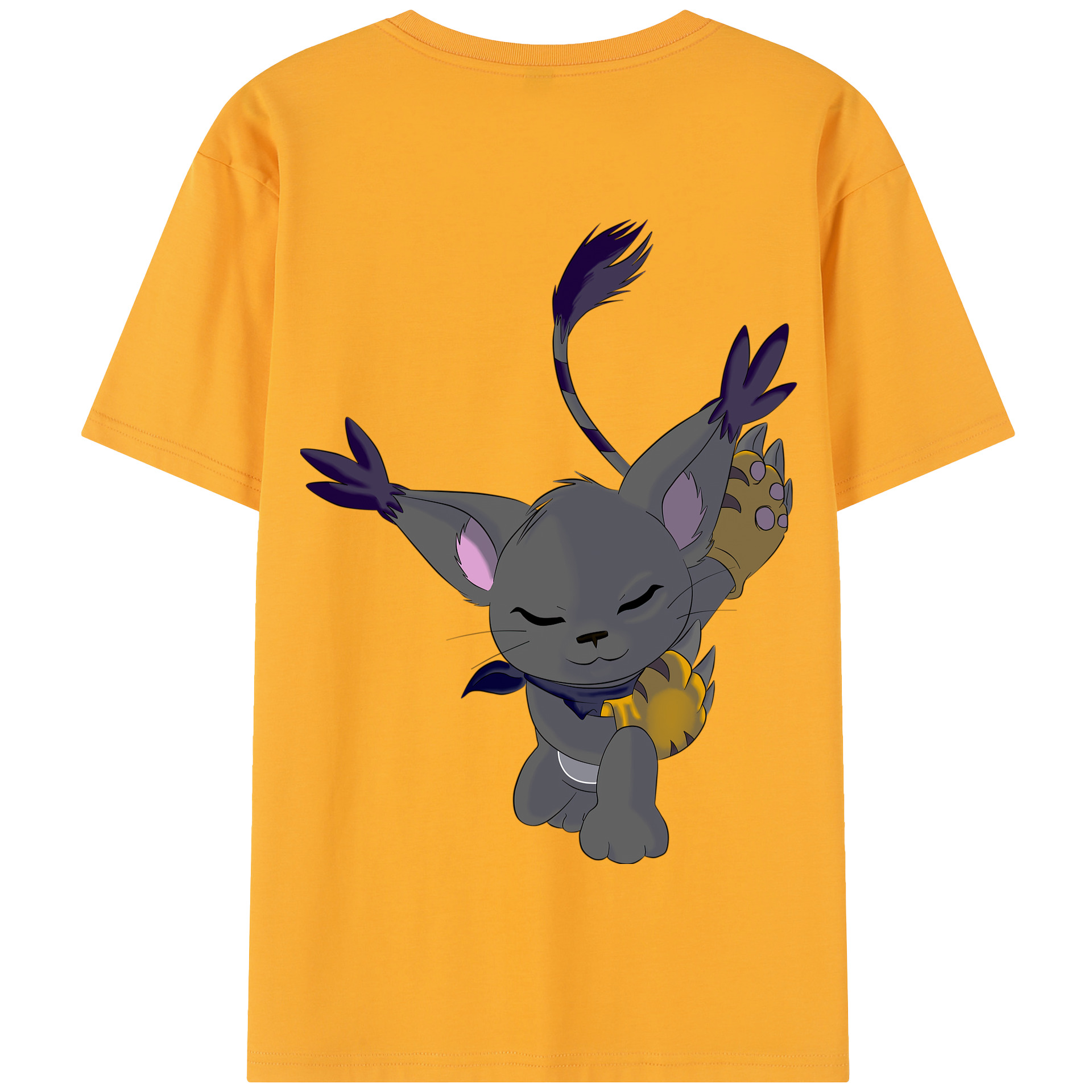 （画像用） Digimon デジタルモンスター/デジモン 綿100％半袖Tシャツ（背面プリント）