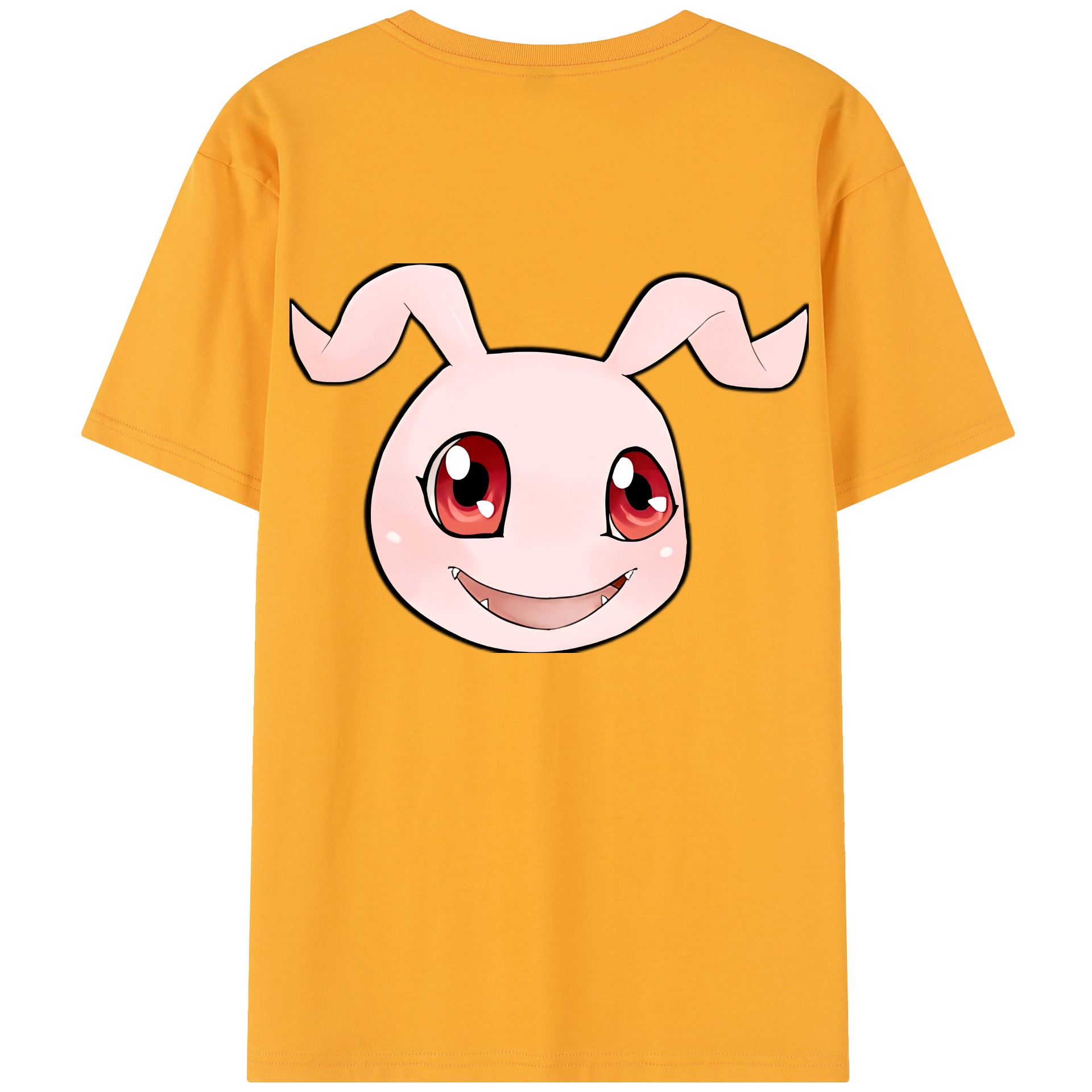 （画像用） Digimon デジタルモンスター/デジモン 綿100％半袖Tシャツ（背面プリント）