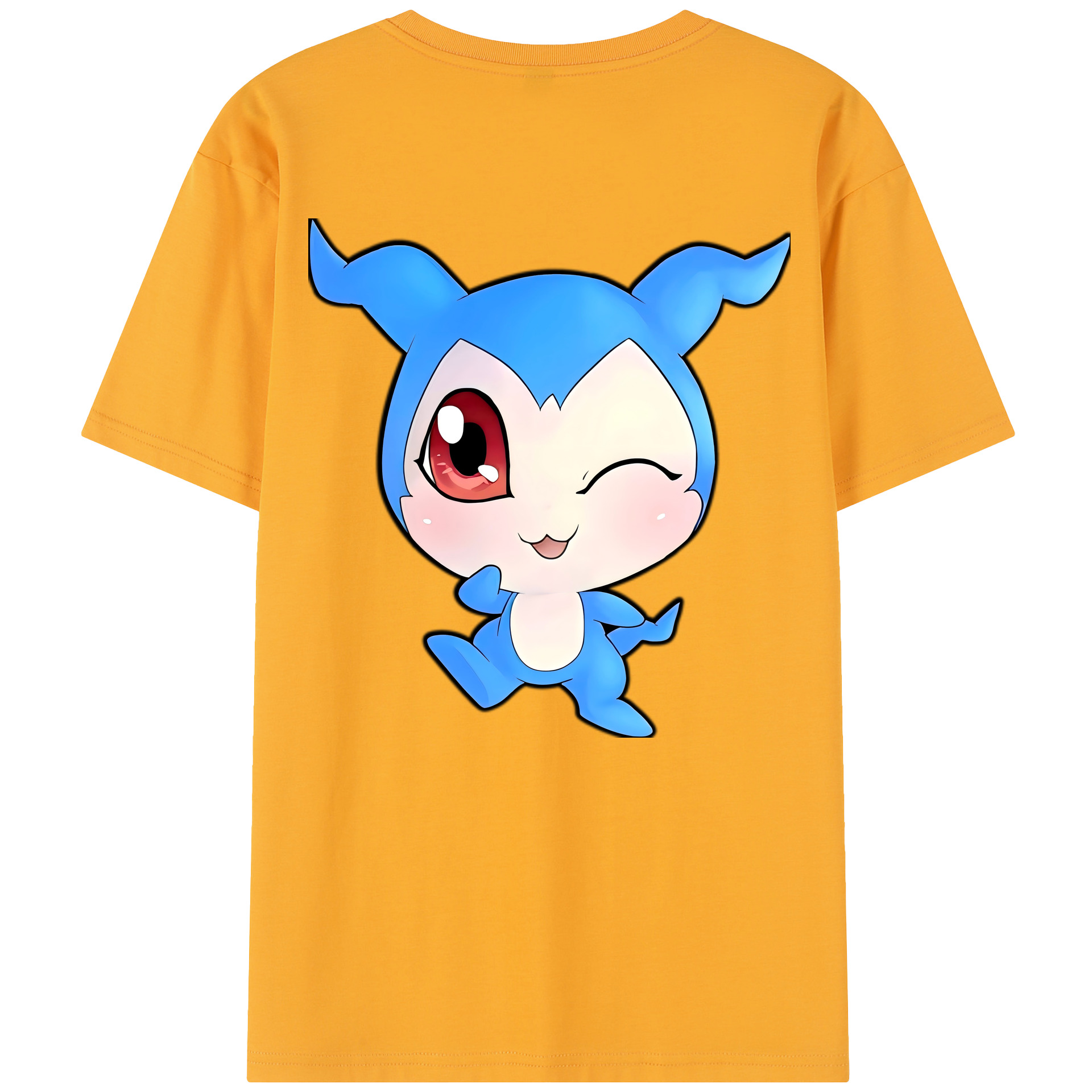 （画像用） Digimon デジタルモンスター/デジモン 綿100％半袖Tシャツ（背面プリント）