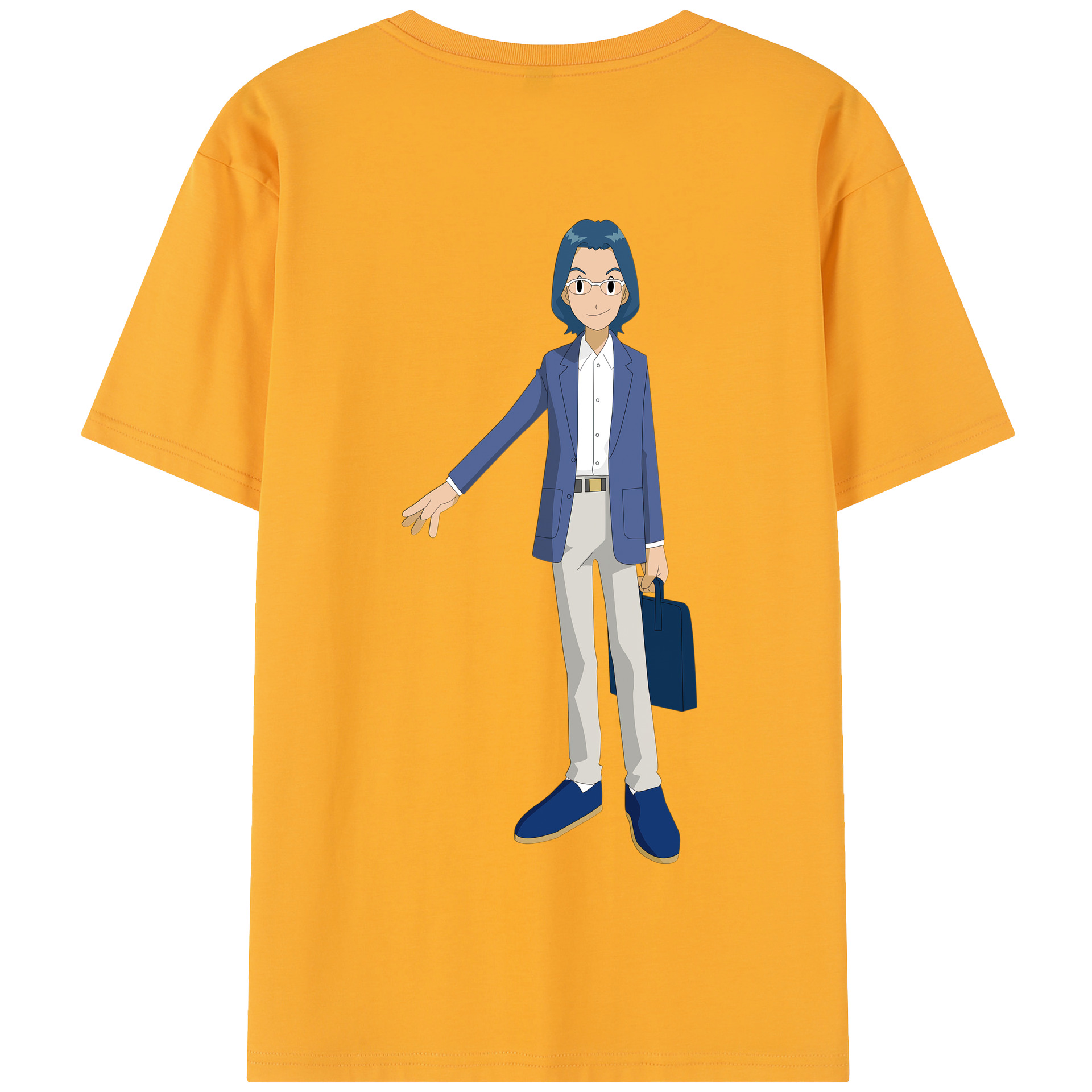 （画像用） Digimon デジタルモンスター/デジモン 綿100％半袖Tシャツ（背面プリント）