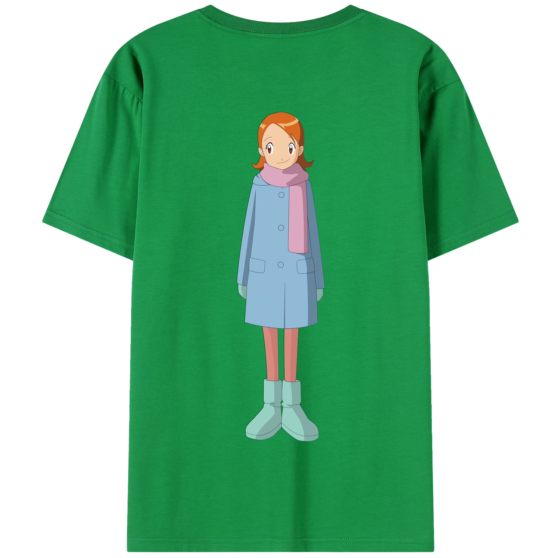 （画像用） Digimon デジタルモンスター/デジモン 綿100％半袖Tシャツ（背面プリント）