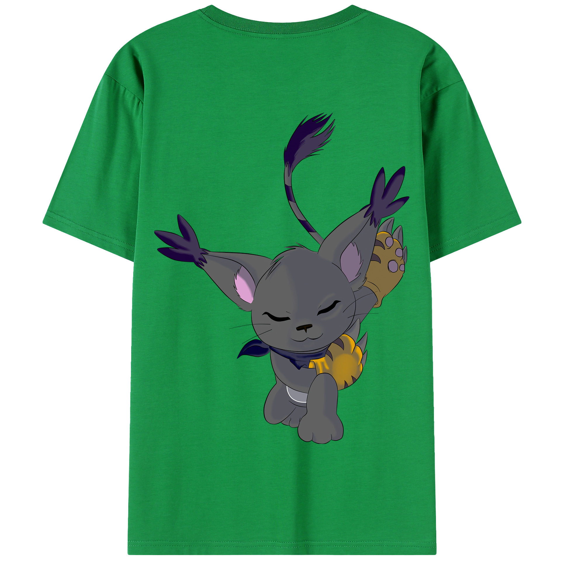（画像用） Digimon デジタルモンスター/デジモン 綿100％半袖Tシャツ（背面プリント）