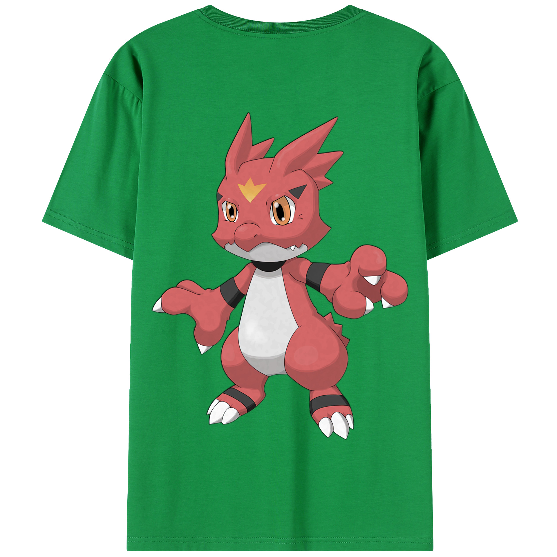 （画像用） Digimon デジタルモンスター/デジモン 綿100％半袖Tシャツ（背面プリント）