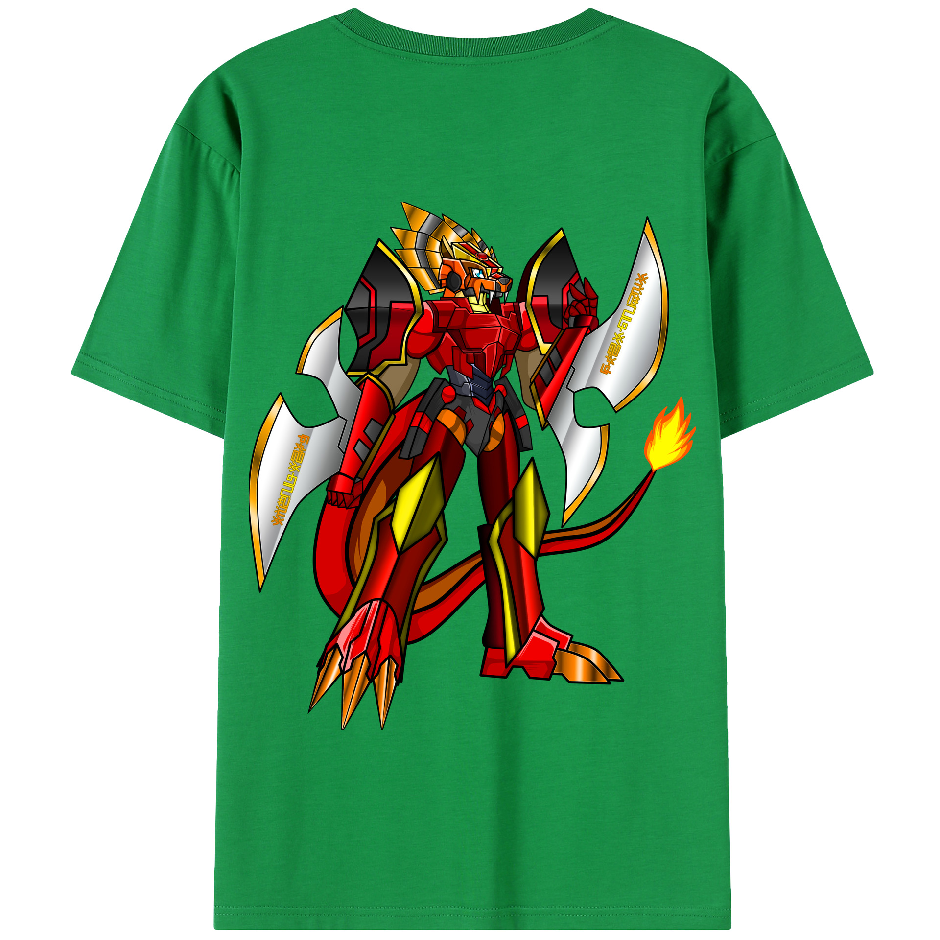 （画像用） Digimon デジタルモンスター/デジモン 綿100％半袖Tシャツ（背面プリント）