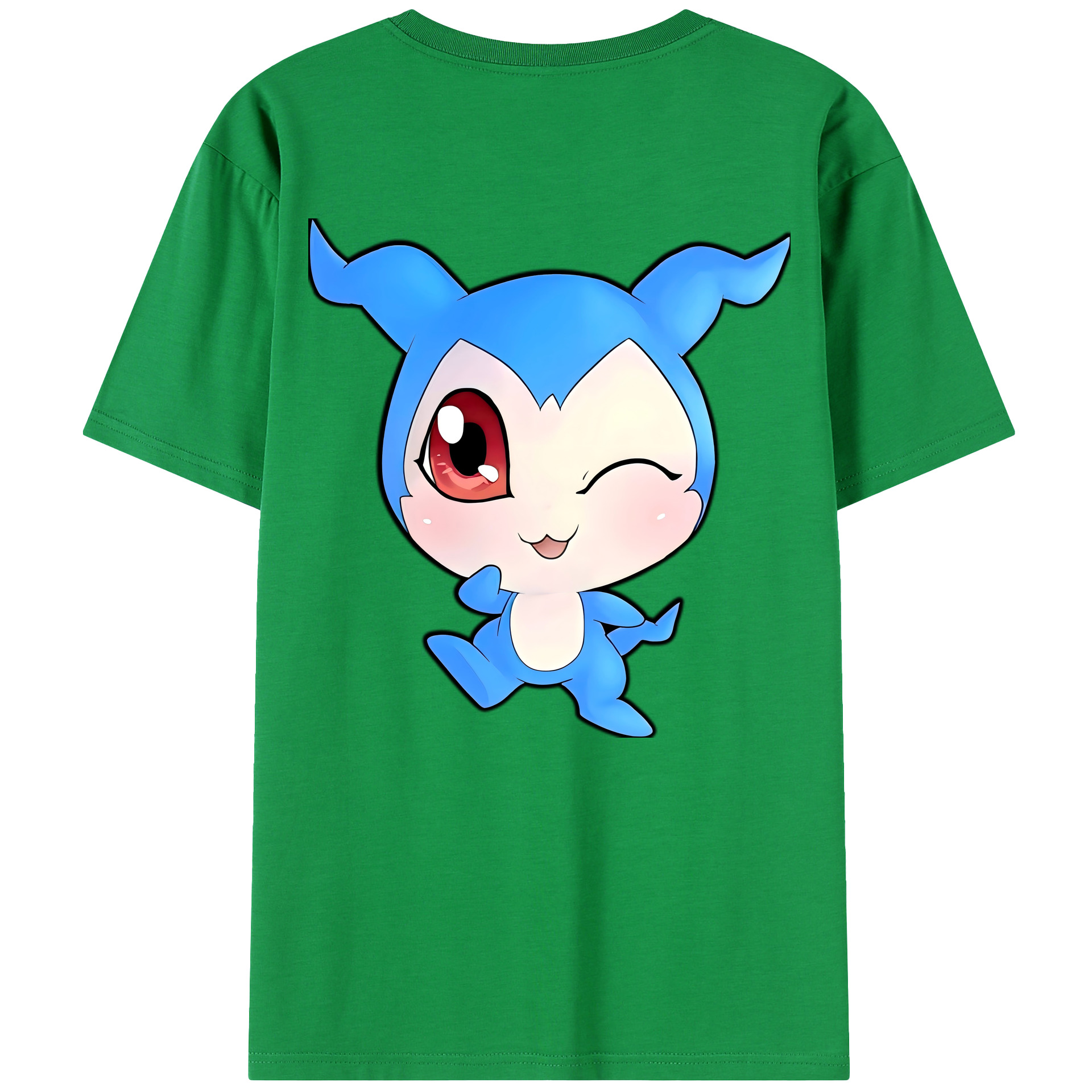 （画像用） Digimon デジタルモンスター/デジモン 綿100％半袖Tシャツ（背面プリント）