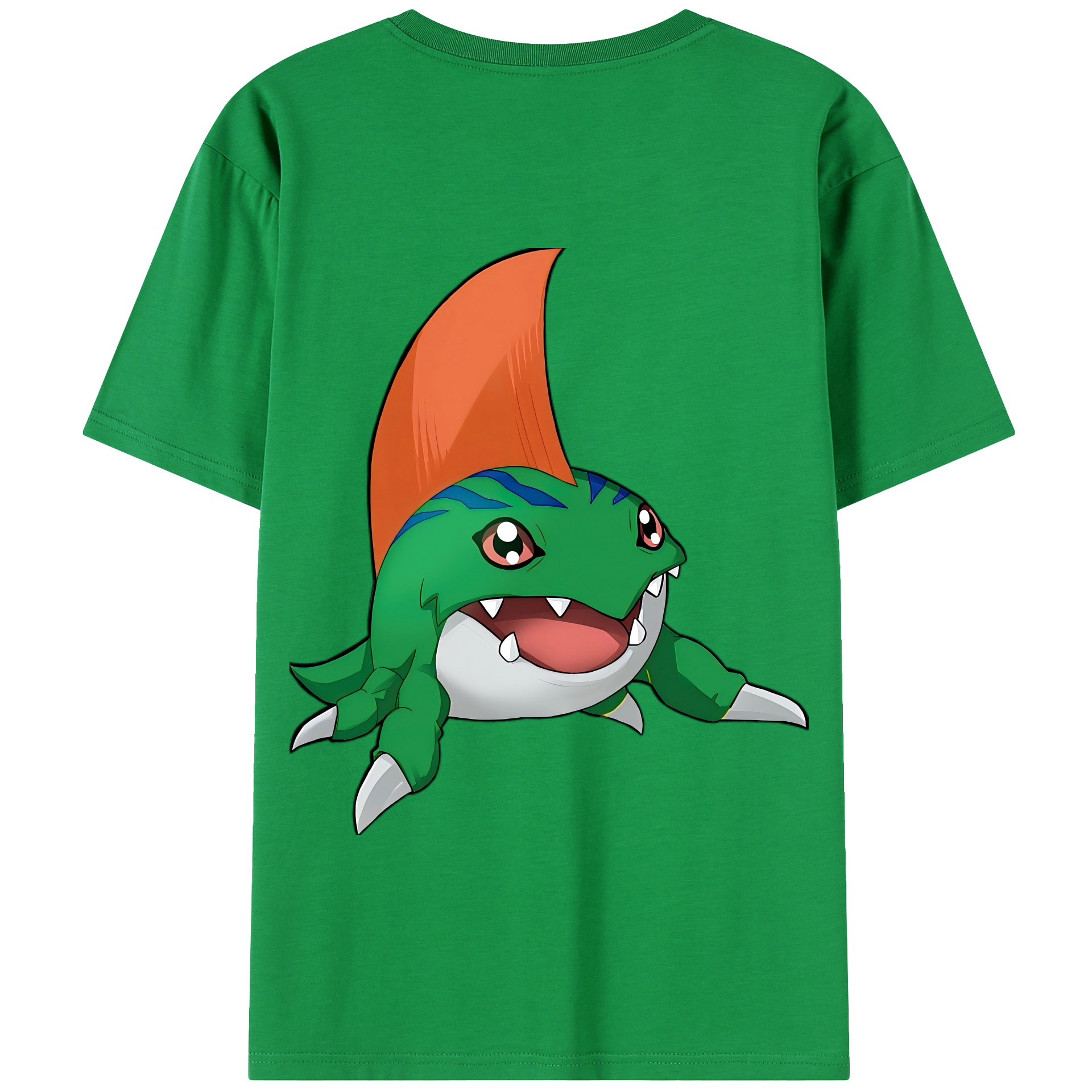 （画像用） Digimon デジタルモンスター/デジモン 綿100％半袖Tシャツ（背面プリント）