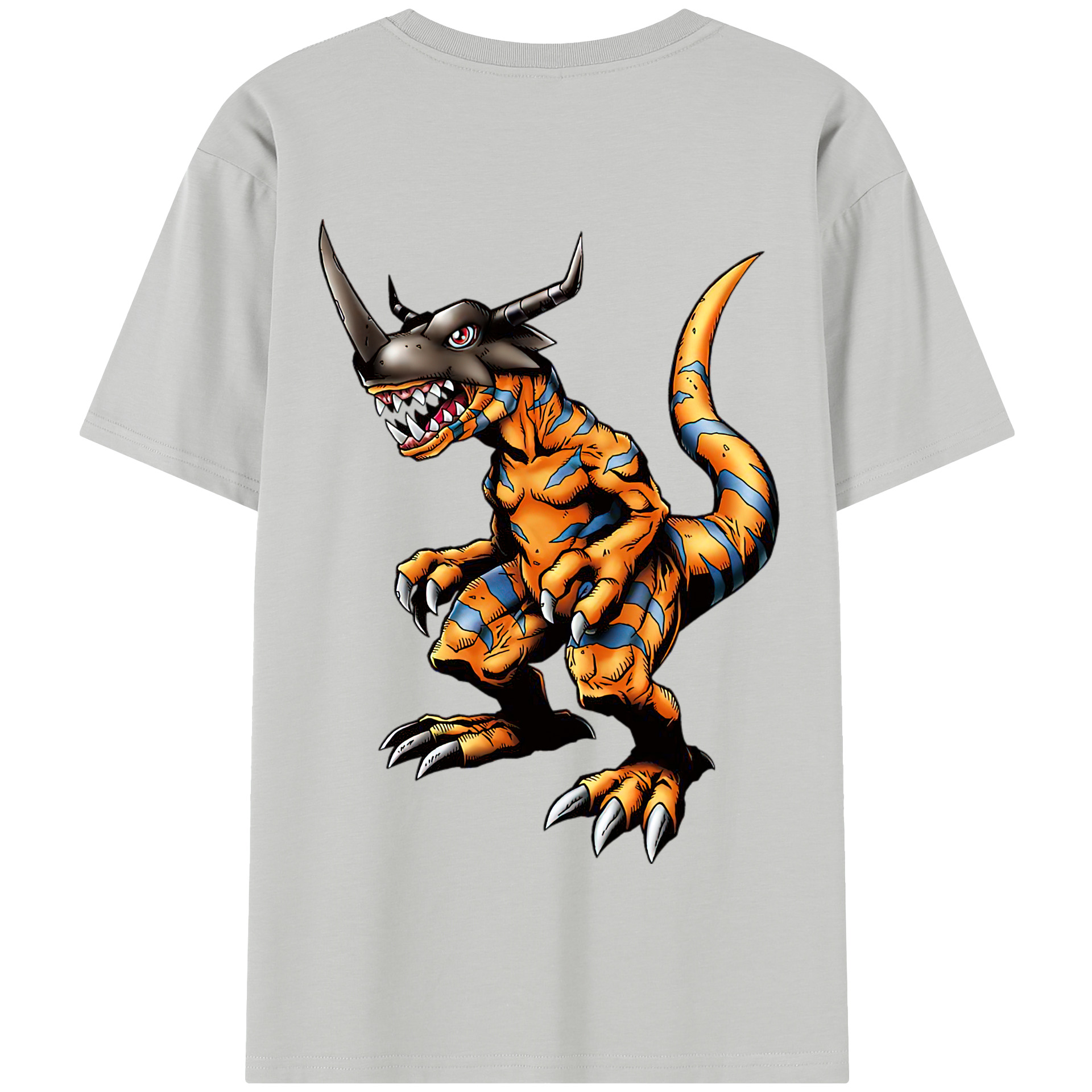 （画像用） Digimon デジタルモンスター/デジモン 綿100％半袖Tシャツ（背面プリント）
