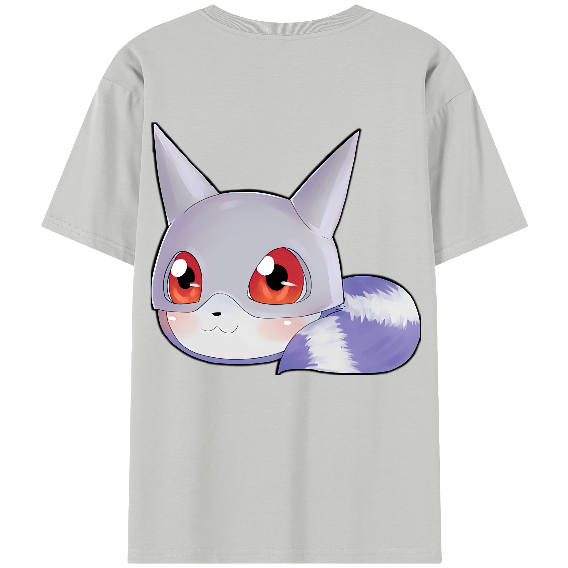 （画像用） Digimon デジタルモンスター/デジモン 綿100％半袖Tシャツ（背面プリント）