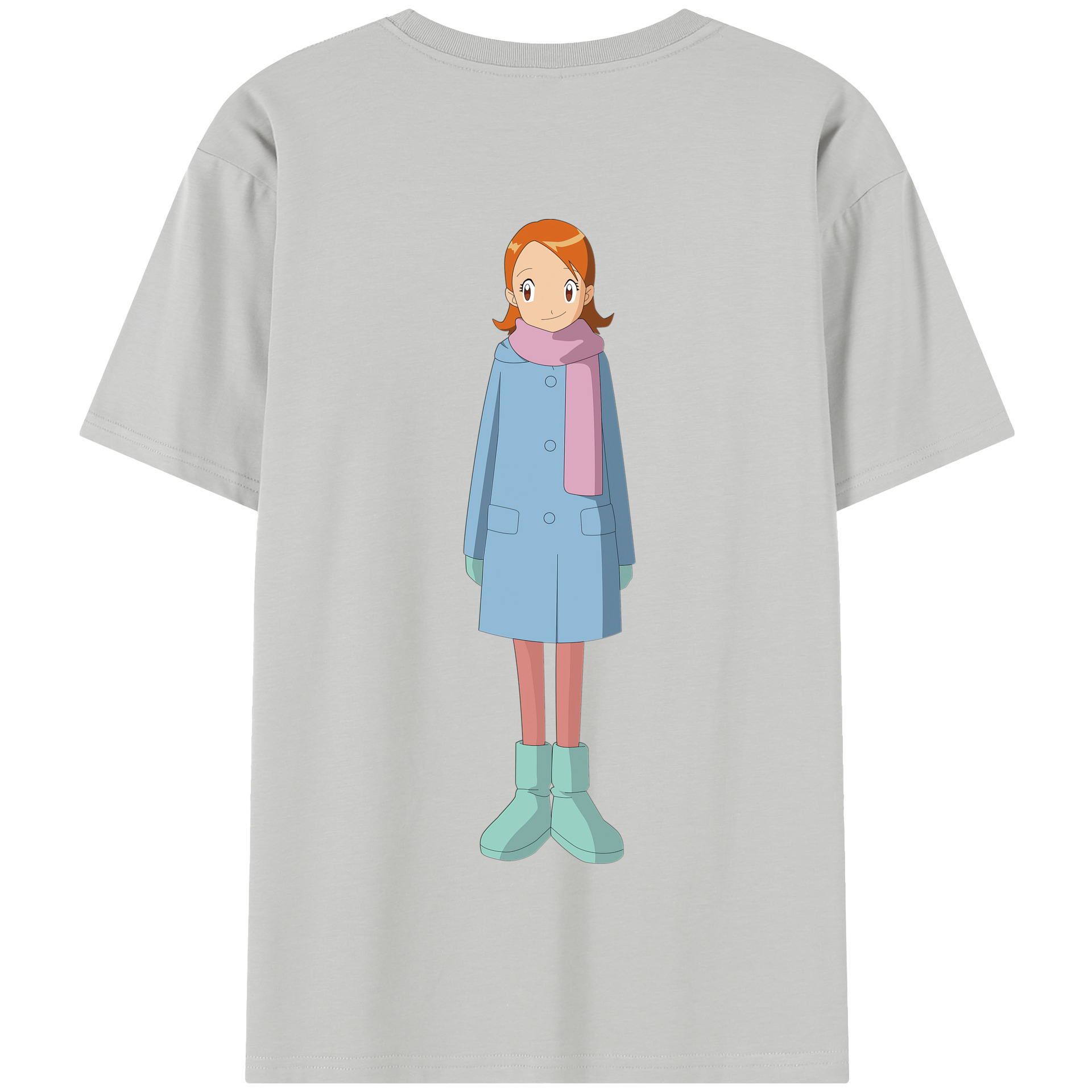 （画像用） Digimon デジタルモンスター/デジモン 綿100％半袖Tシャツ（背面プリント）