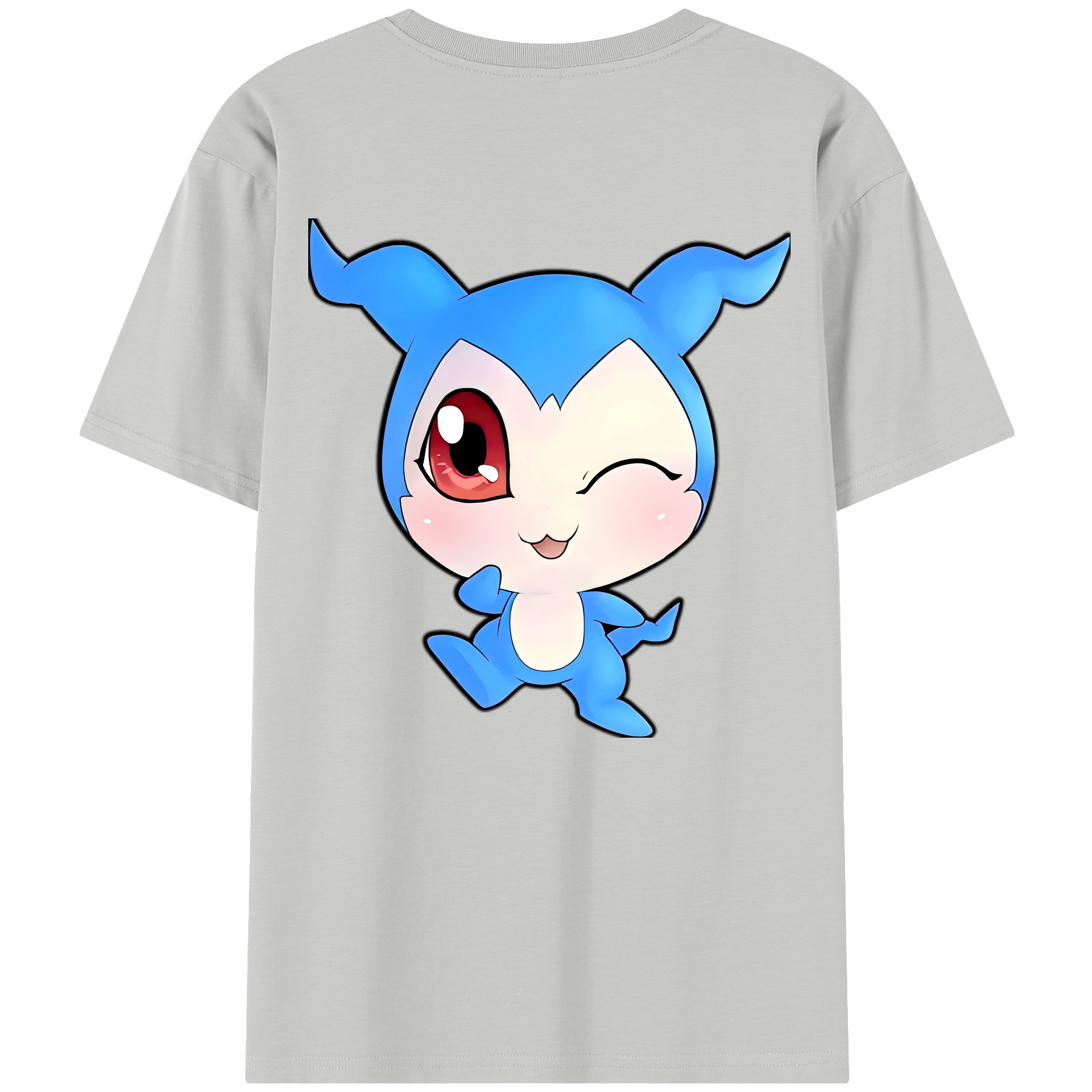 （画像用） Digimon デジタルモンスター/デジモン 綿100％半袖Tシャツ（背面プリント）