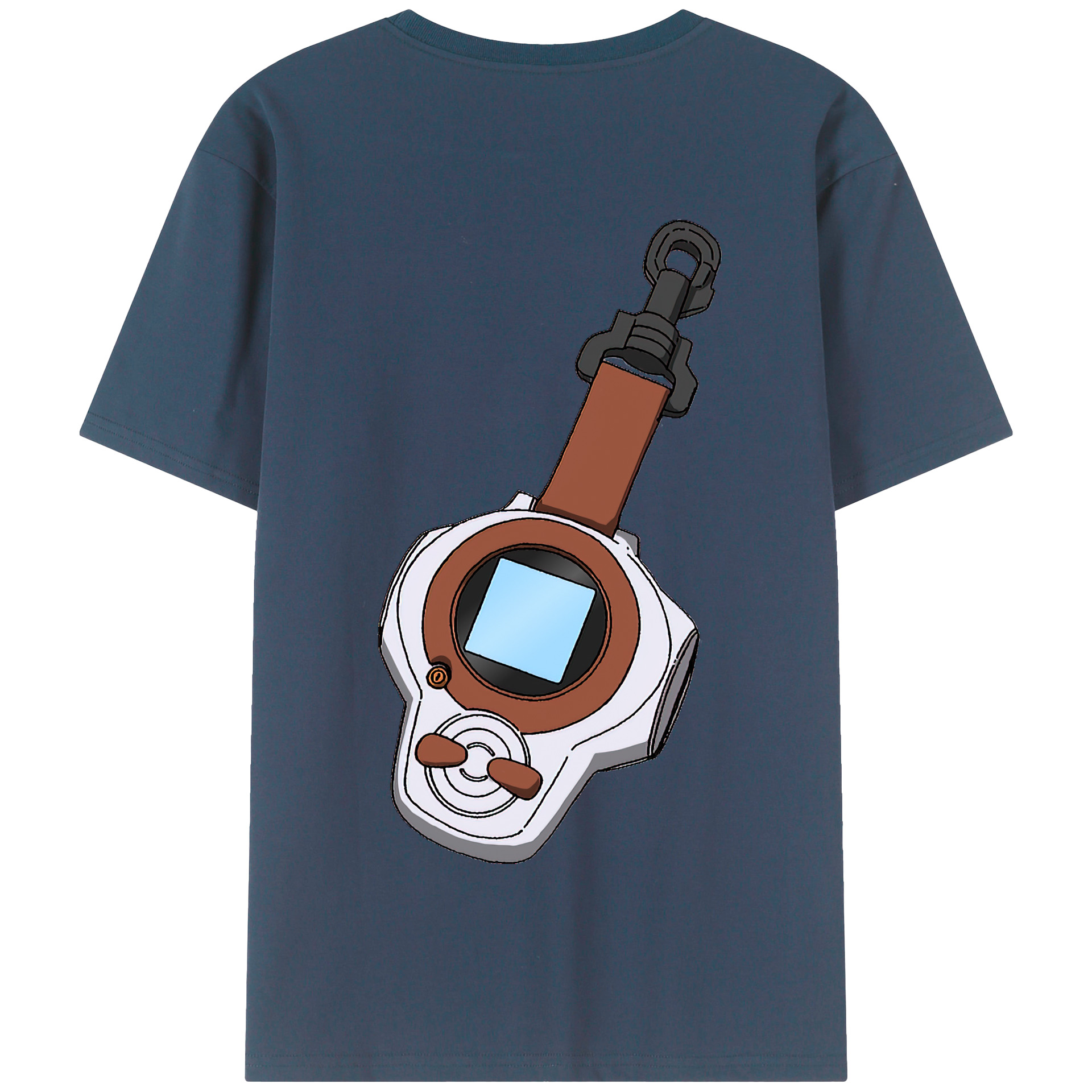 （画像用） Digimon デジタルモンスター/デジモン 綿100％半袖Tシャツ（背面プリント）