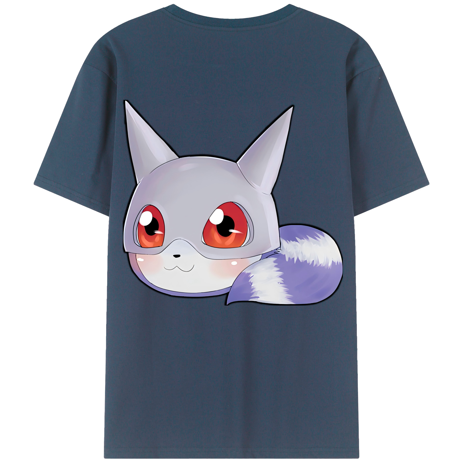 （画像用） Digimon デジタルモンスター/デジモン 綿100％半袖Tシャツ（背面プリント）