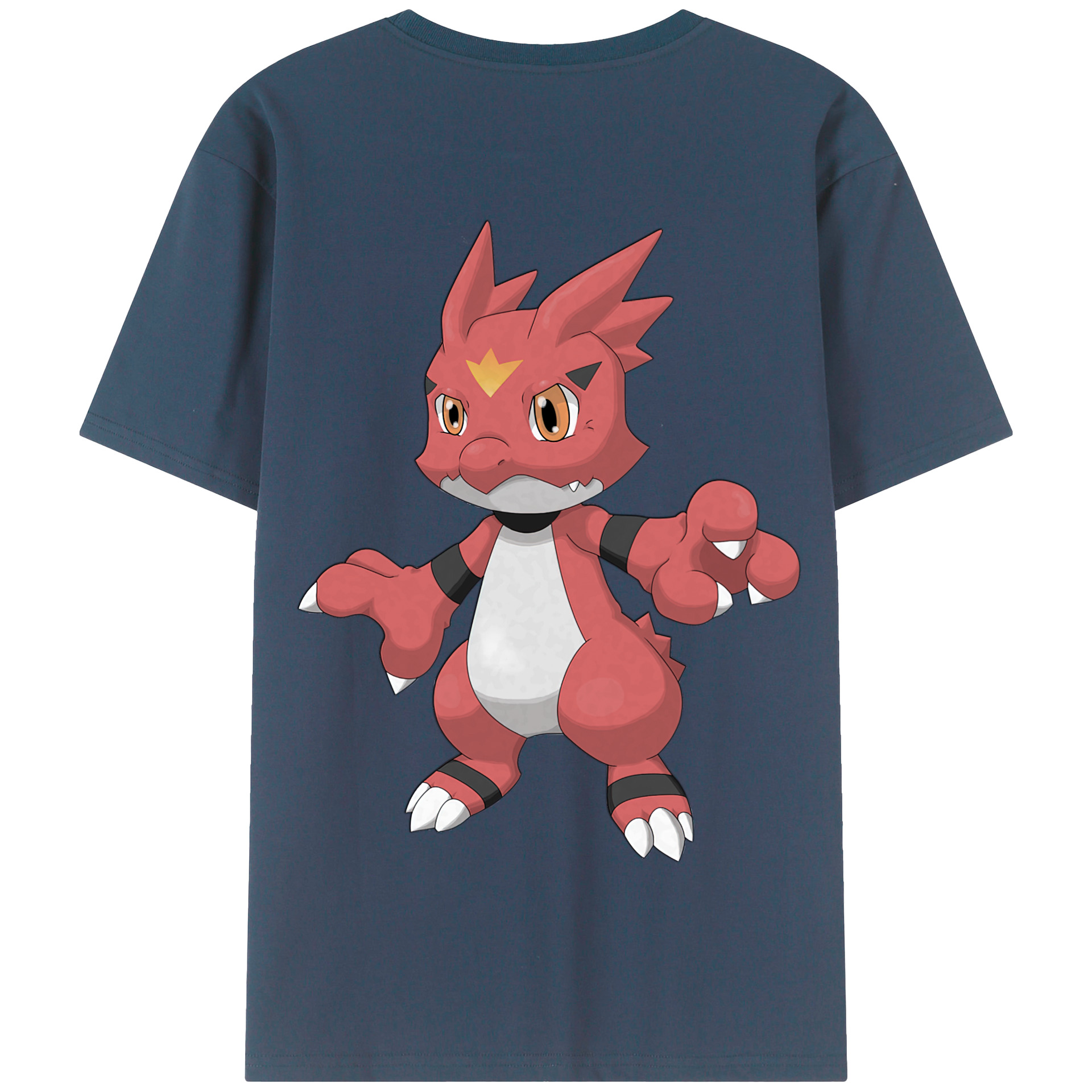 （画像用） Digimon デジタルモンスター/デジモン 綿100％半袖Tシャツ（背面プリント）