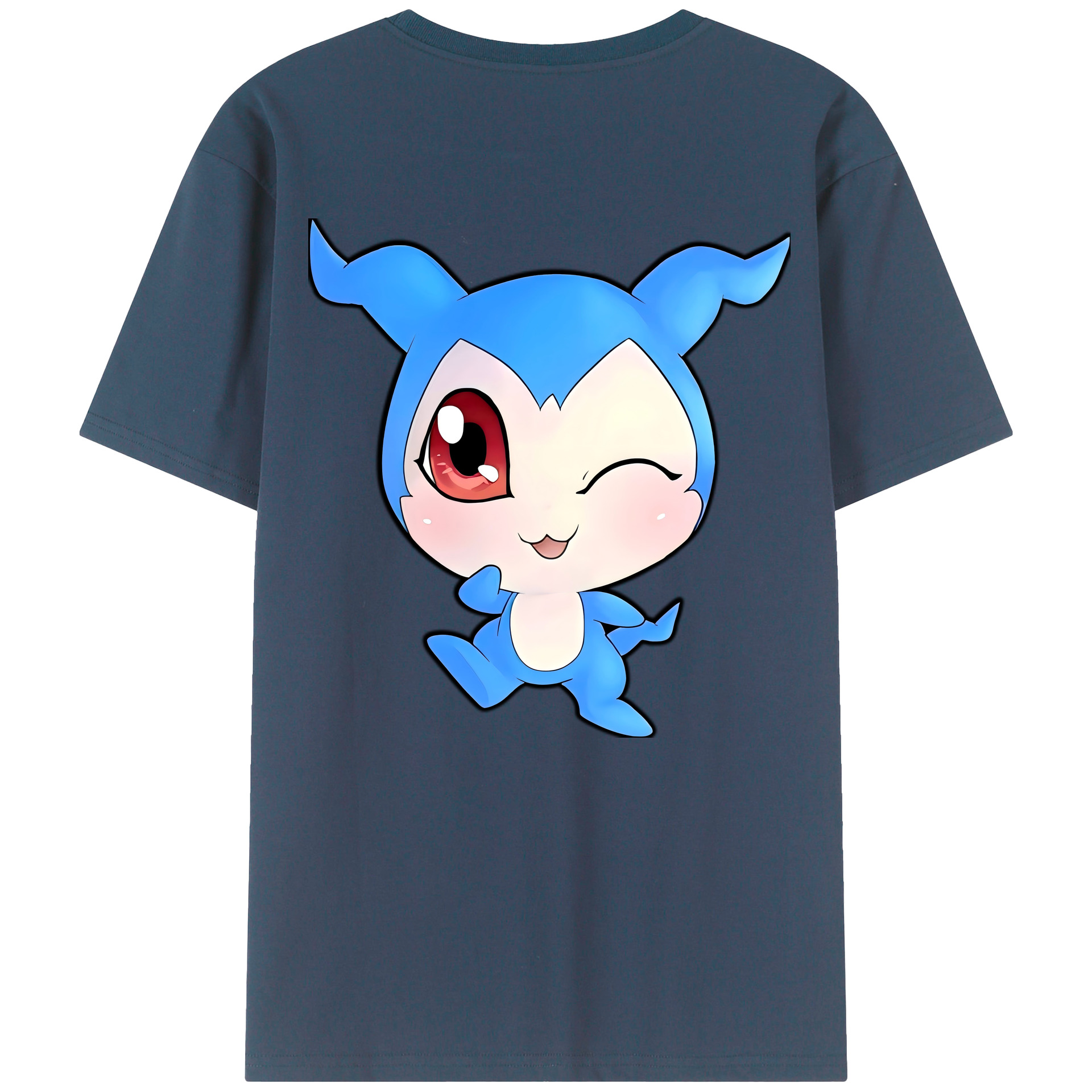 （画像用） Digimon デジタルモンスター/デジモン 綿100％半袖Tシャツ（背面プリント）