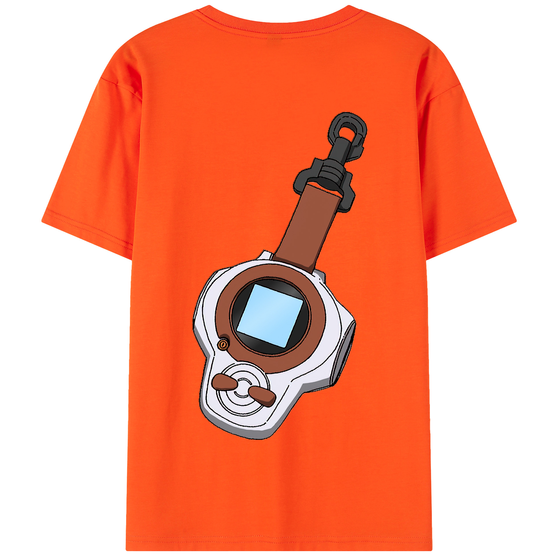 （画像用） Digimon デジタルモンスター/デジモン 綿100％半袖Tシャツ（背面プリント）
