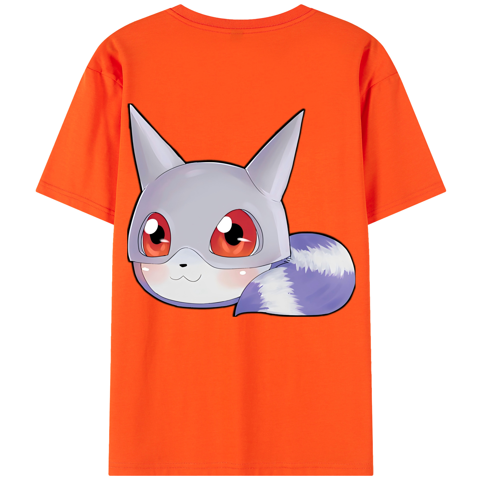 （画像用） Digimon デジタルモンスター/デジモン 綿100％半袖Tシャツ（背面プリント）