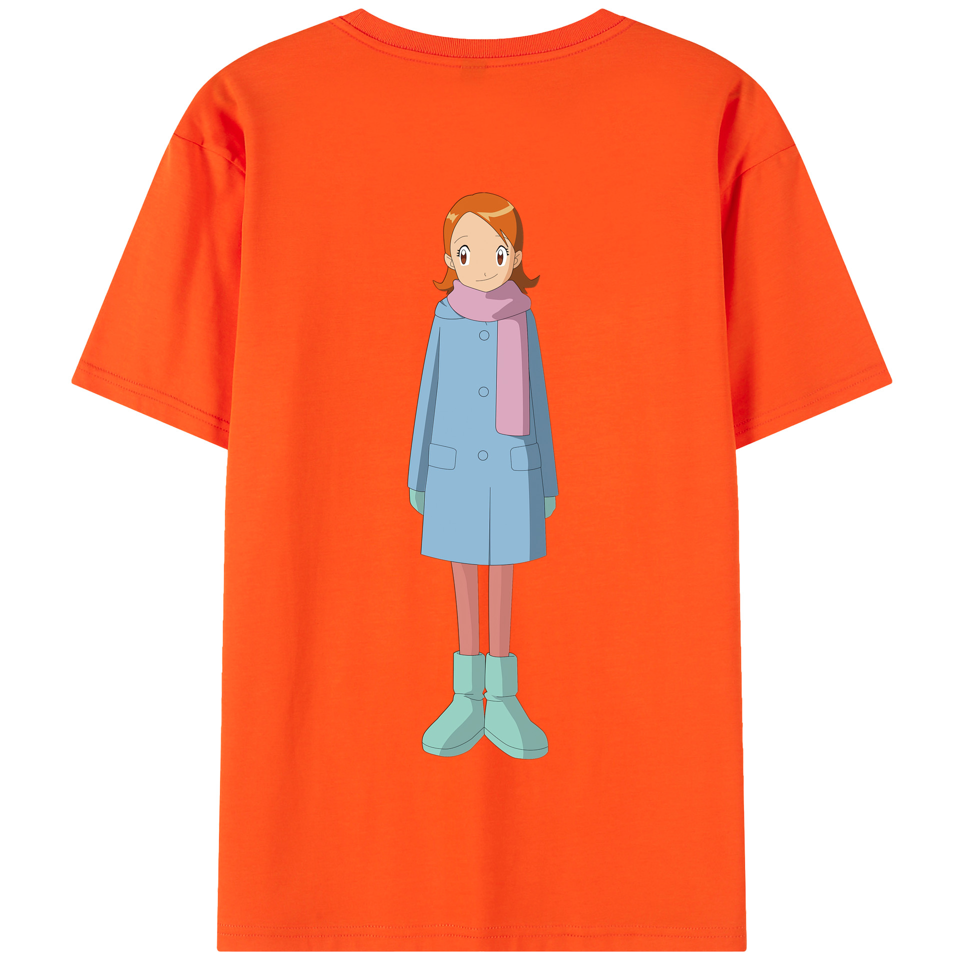 （画像用） Digimon デジタルモンスター/デジモン 綿100％半袖Tシャツ（背面プリント）