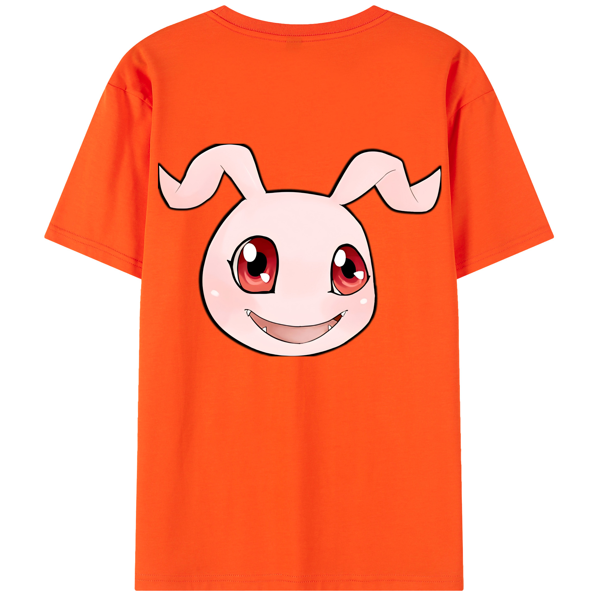 （画像用） Digimon デジタルモンスター/デジモン 綿100％半袖Tシャツ（背面プリント）