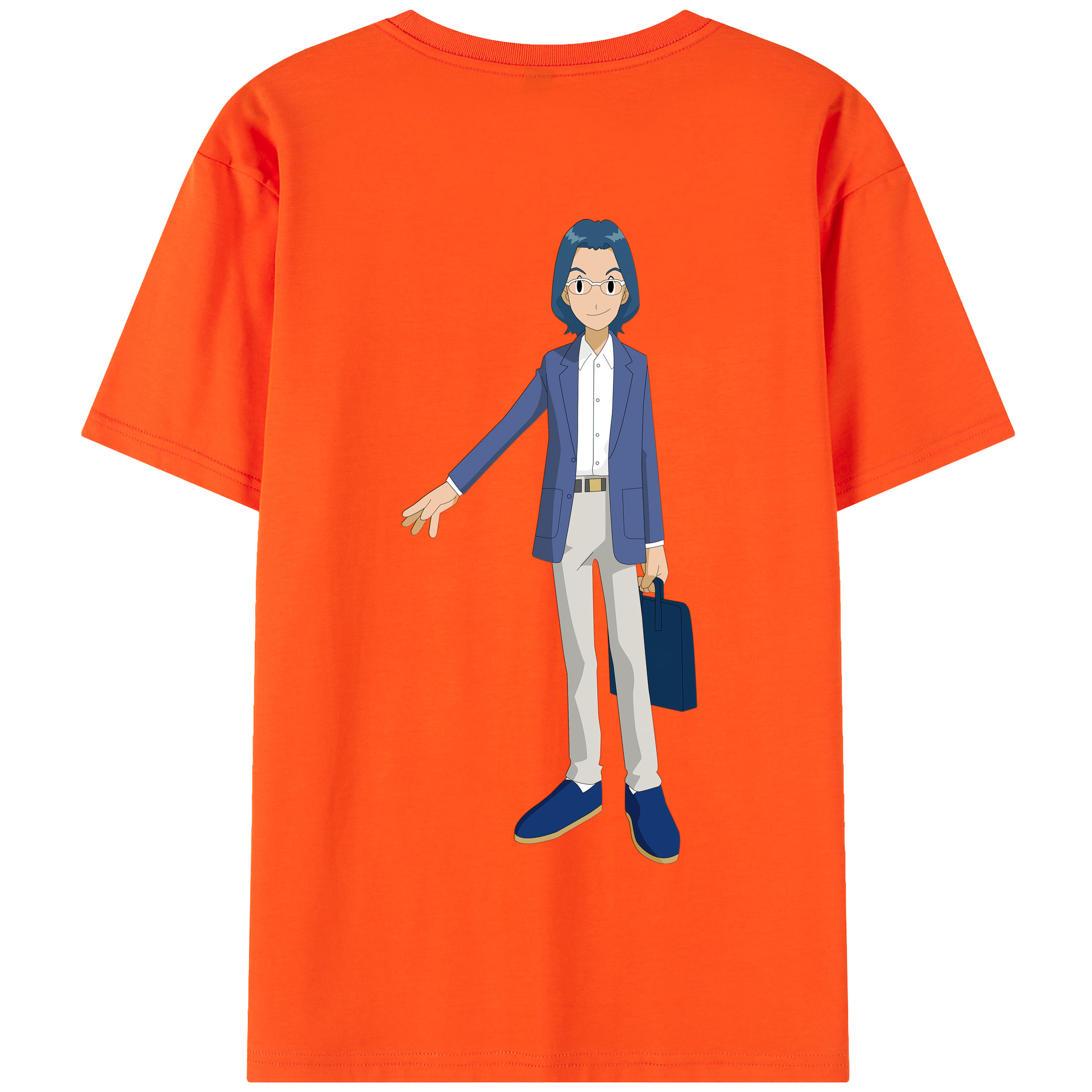 （画像用） Digimon デジタルモンスター/デジモン 綿100％半袖Tシャツ（背面プリント）
