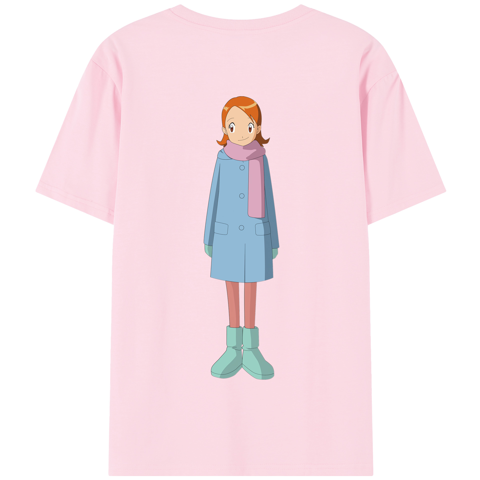 （画像用） Digimon デジタルモンスター/デジモン 綿100％半袖Tシャツ（背面プリント）