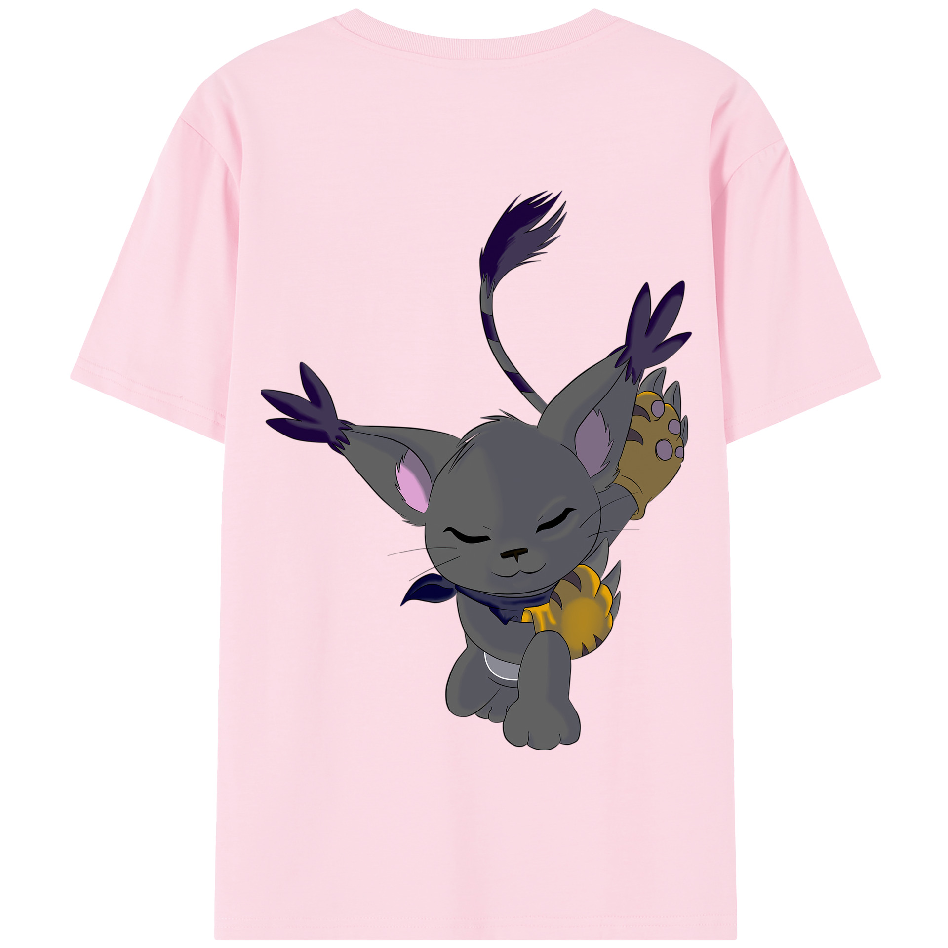 （画像用） Digimon デジタルモンスター/デジモン 綿100％半袖Tシャツ（背面プリント）