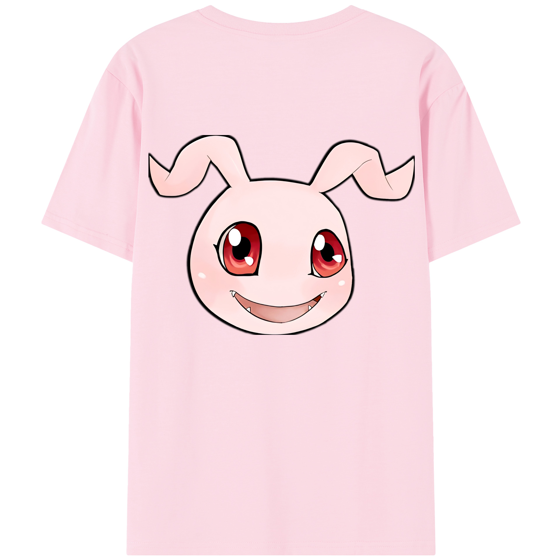 （画像用） Digimon デジタルモンスター/デジモン 綿100％半袖Tシャツ（背面プリント）