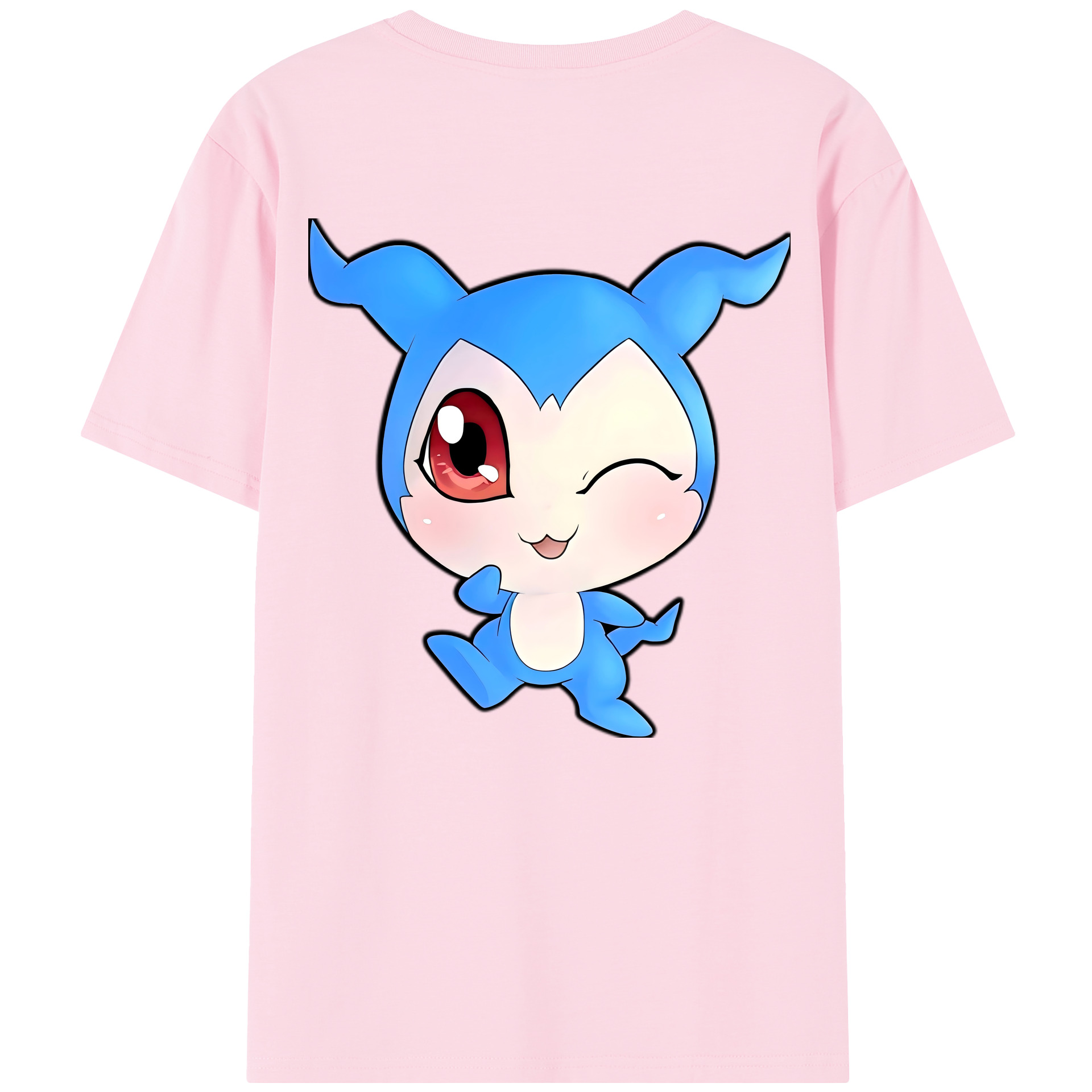 （画像用） Digimon デジタルモンスター/デジモン 綿100％半袖Tシャツ（背面プリント）
