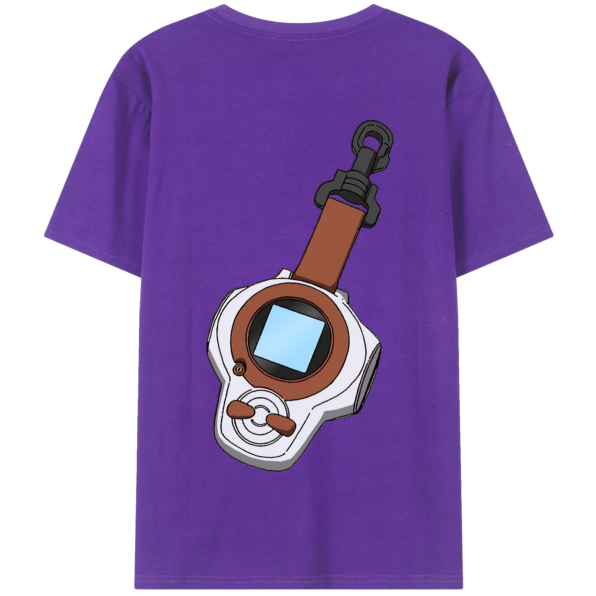 （画像用） Digimon デジタルモンスター/デジモン 綿100％半袖Tシャツ（背面プリント）