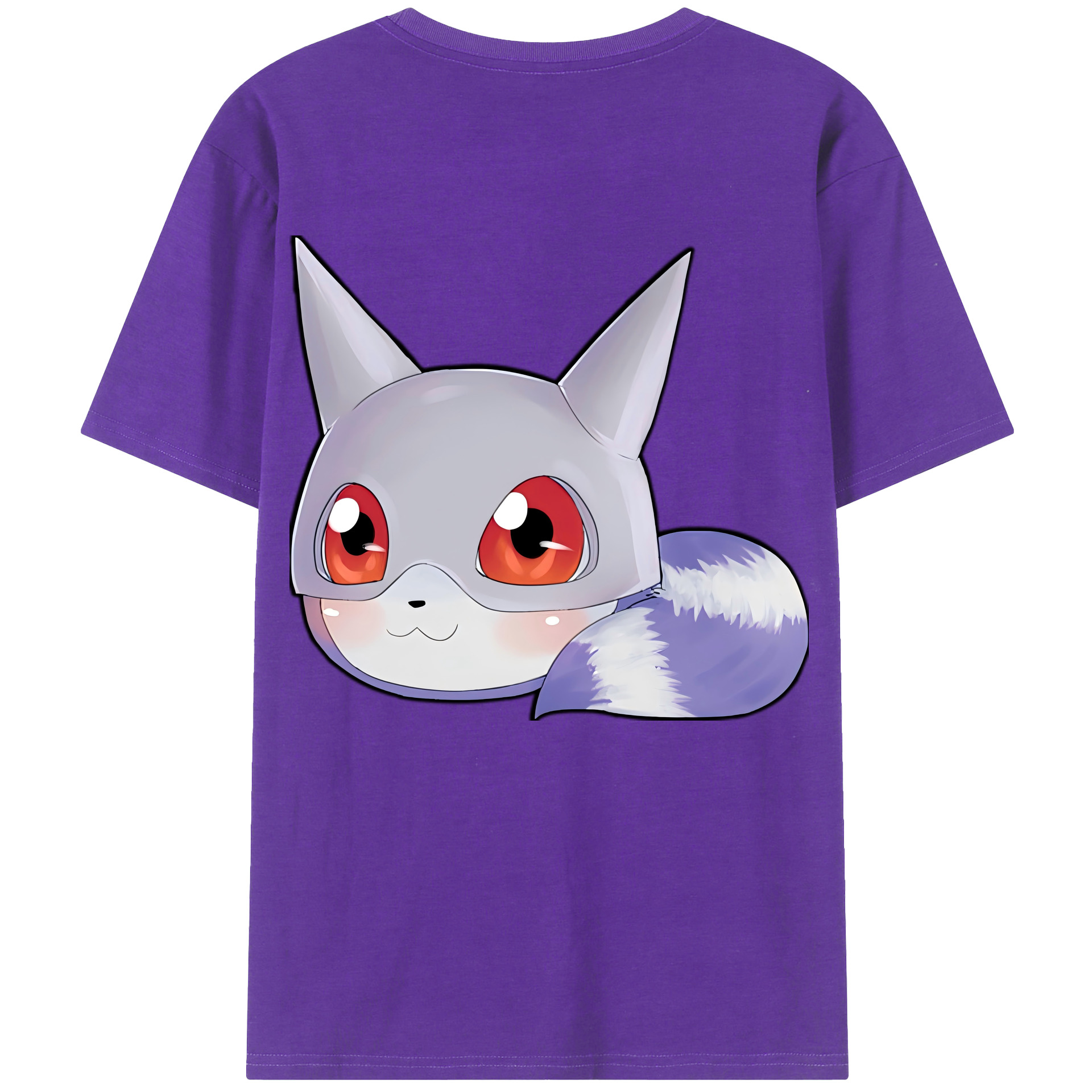 （画像用） Digimon デジタルモンスター/デジモン 綿100％半袖Tシャツ（背面プリント）