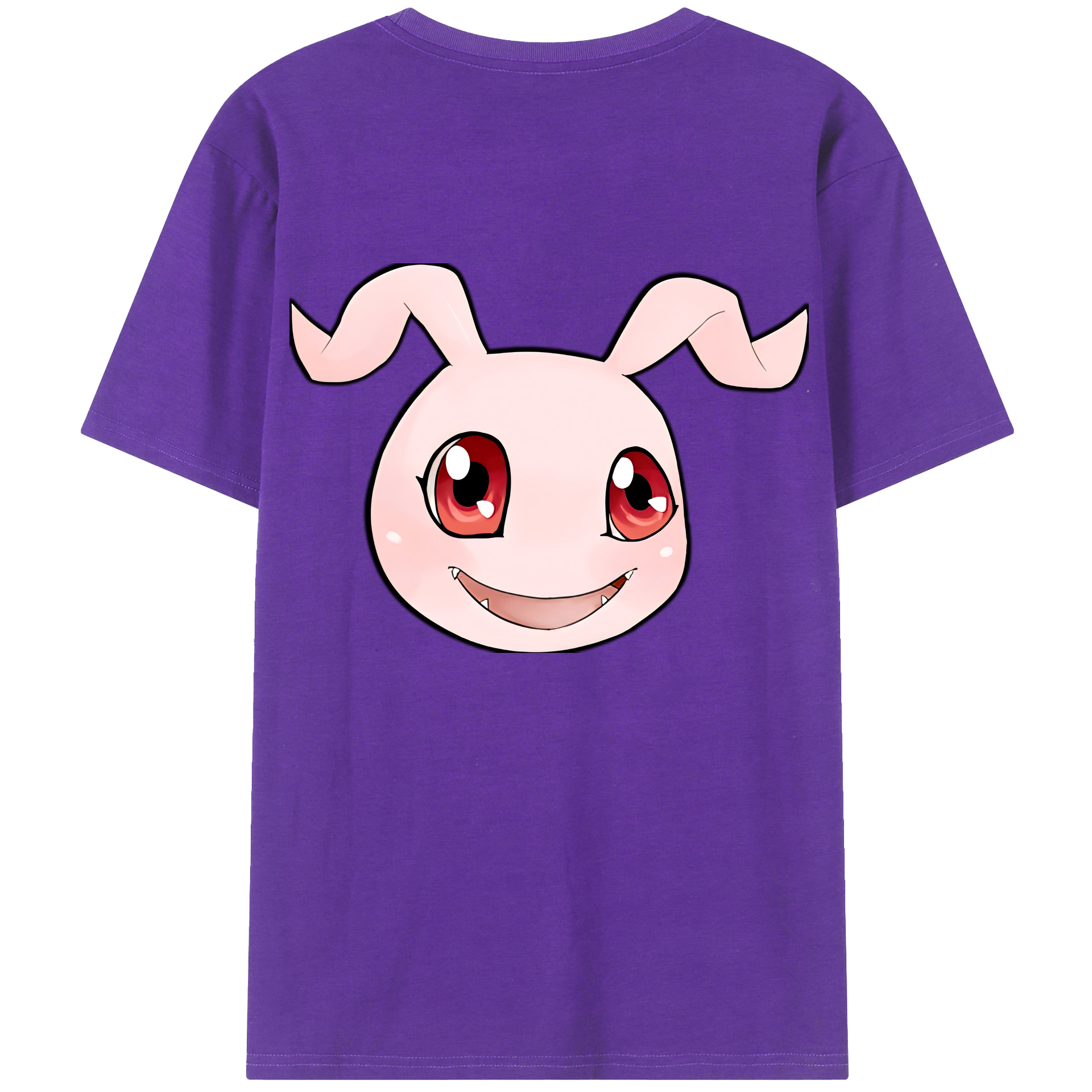 （画像用） Digimon デジタルモンスター/デジモン 綿100％半袖Tシャツ（背面プリント）