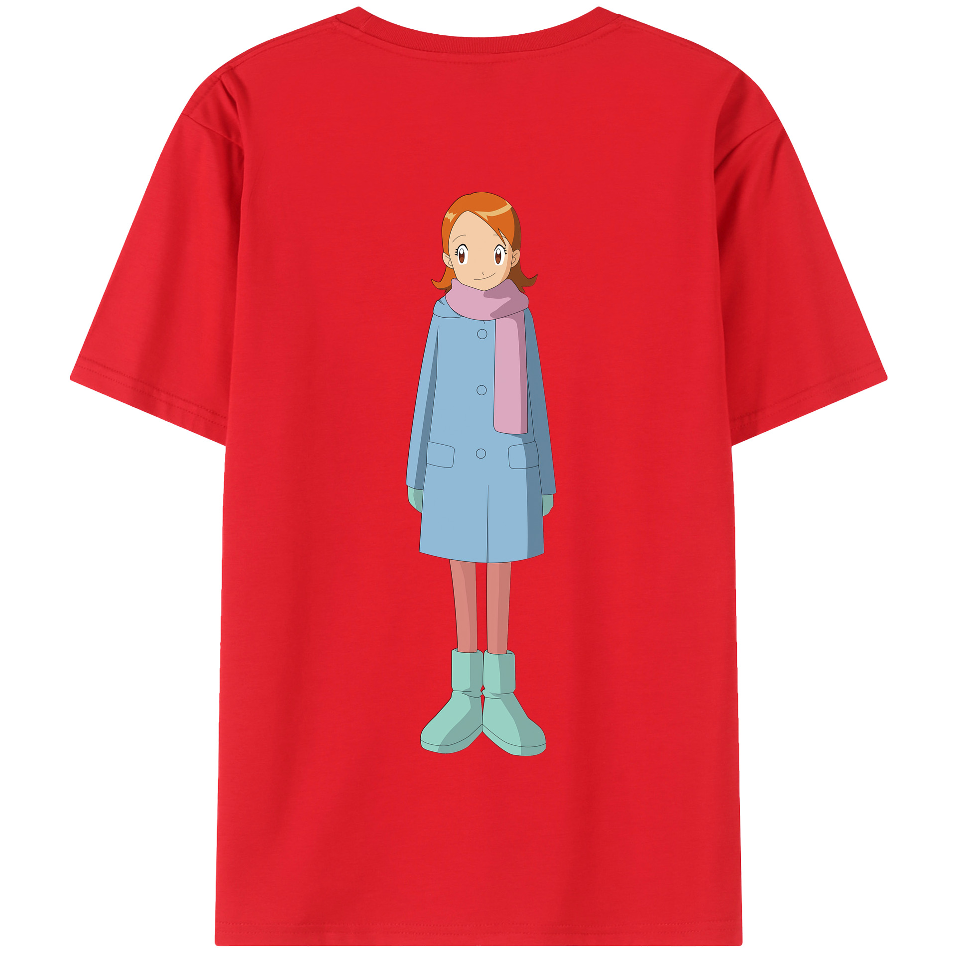 （画像用） Digimon デジタルモンスター/デジモン 綿100％半袖Tシャツ（背面プリント）