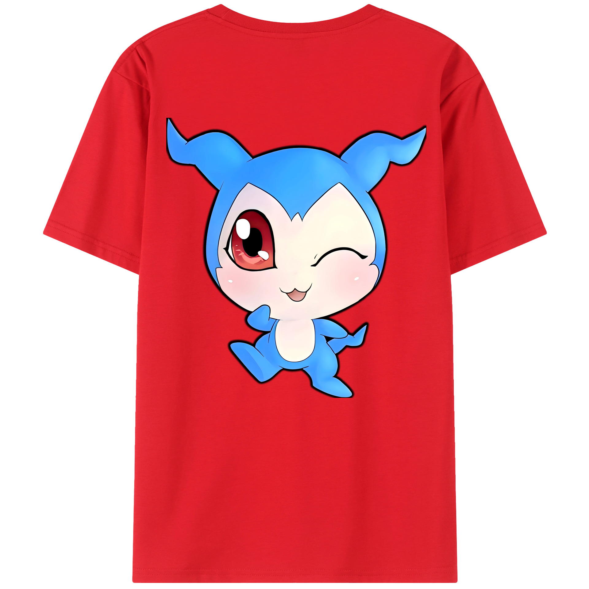 （画像用） Digimon デジタルモンスター/デジモン 綿100％半袖Tシャツ（背面プリント）