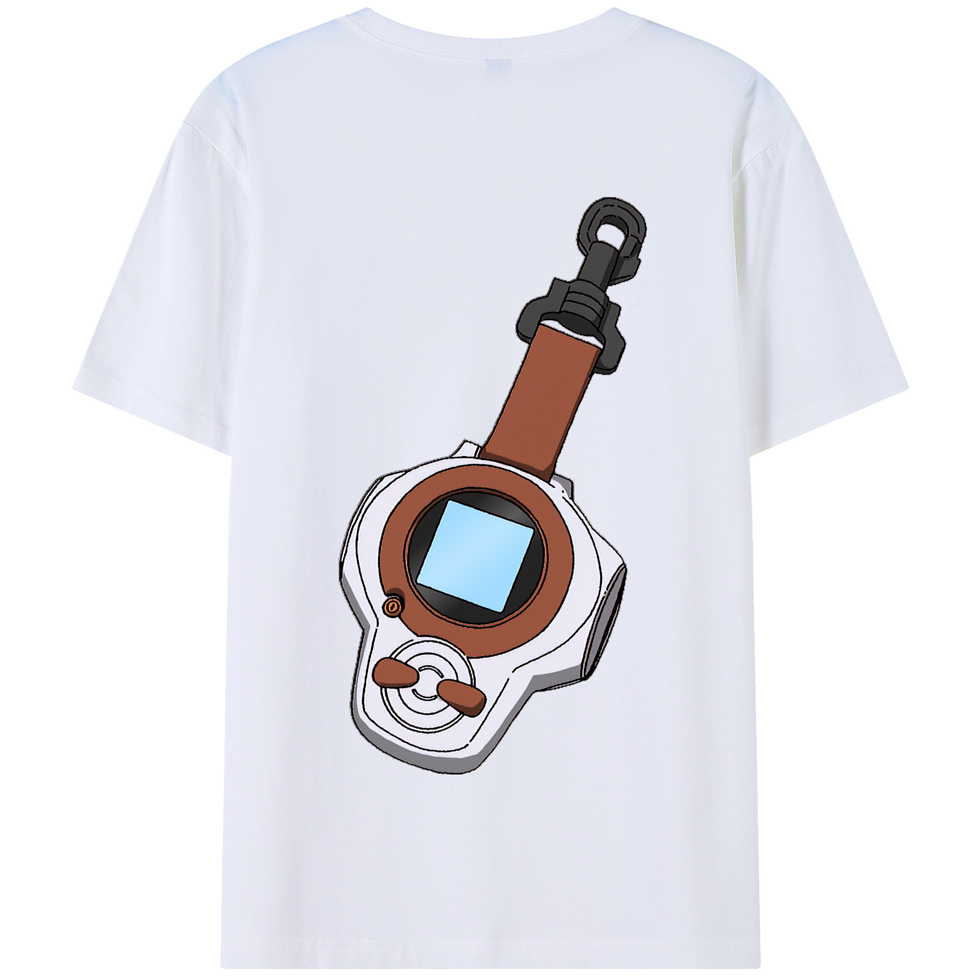 （画像用） Digimon デジタルモンスター/デジモン 綿100％半袖Tシャツ（背面プリント）