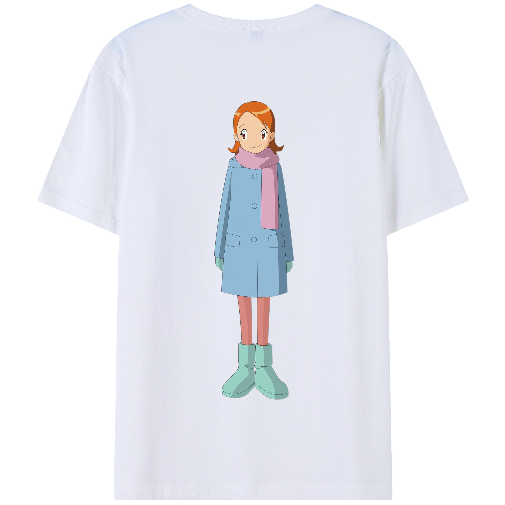 （画像用） Digimon デジタルモンスター/デジモン 綿100％半袖Tシャツ（背面プリント）