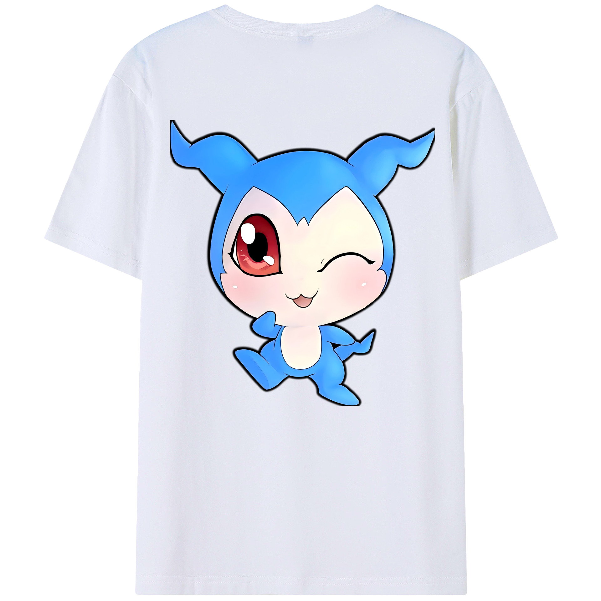 （画像用） Digimon デジタルモンスター/デジモン 綿100％半袖Tシャツ（背面プリント）