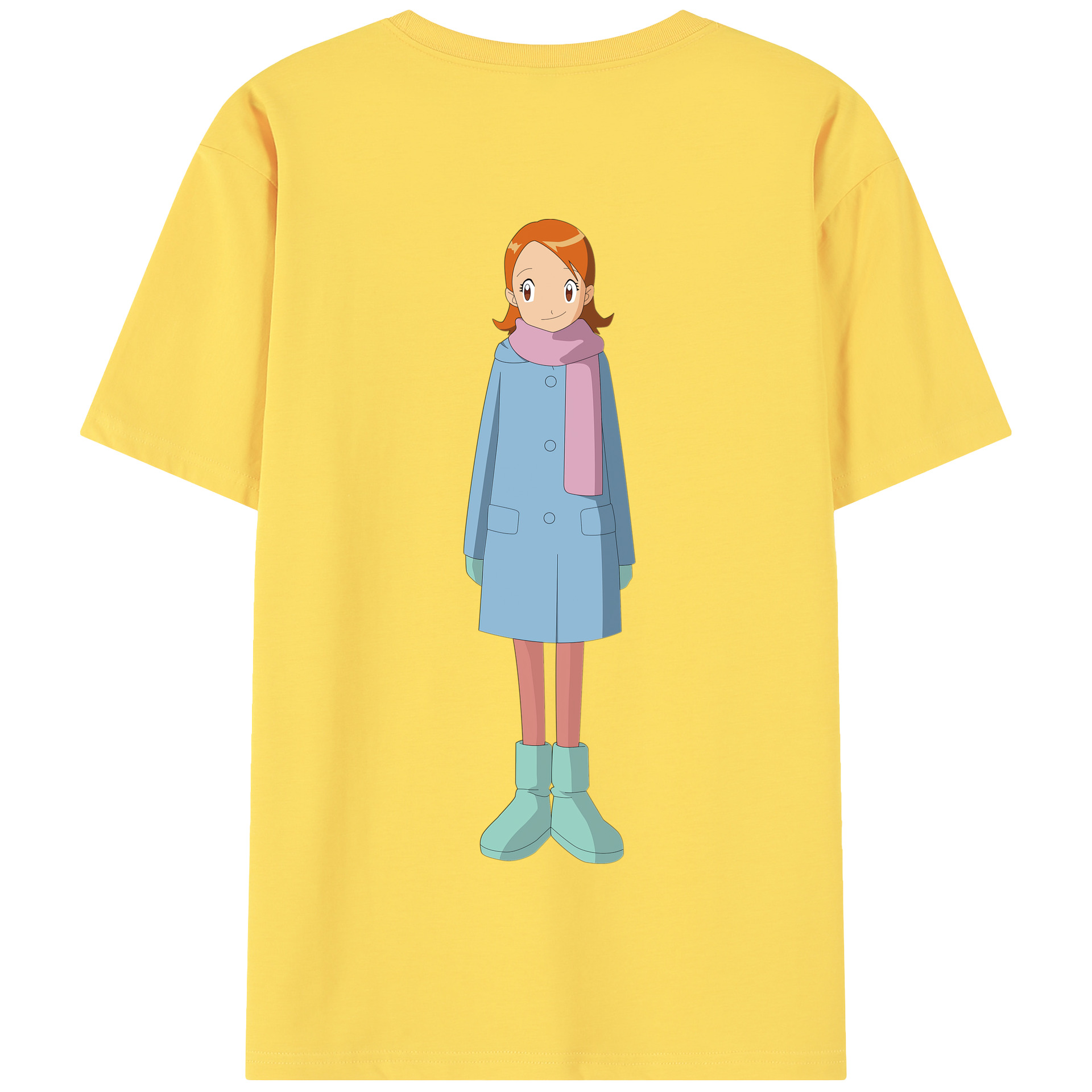 （画像用） Digimon デジタルモンスター/デジモン 綿100％半袖Tシャツ（背面プリント）