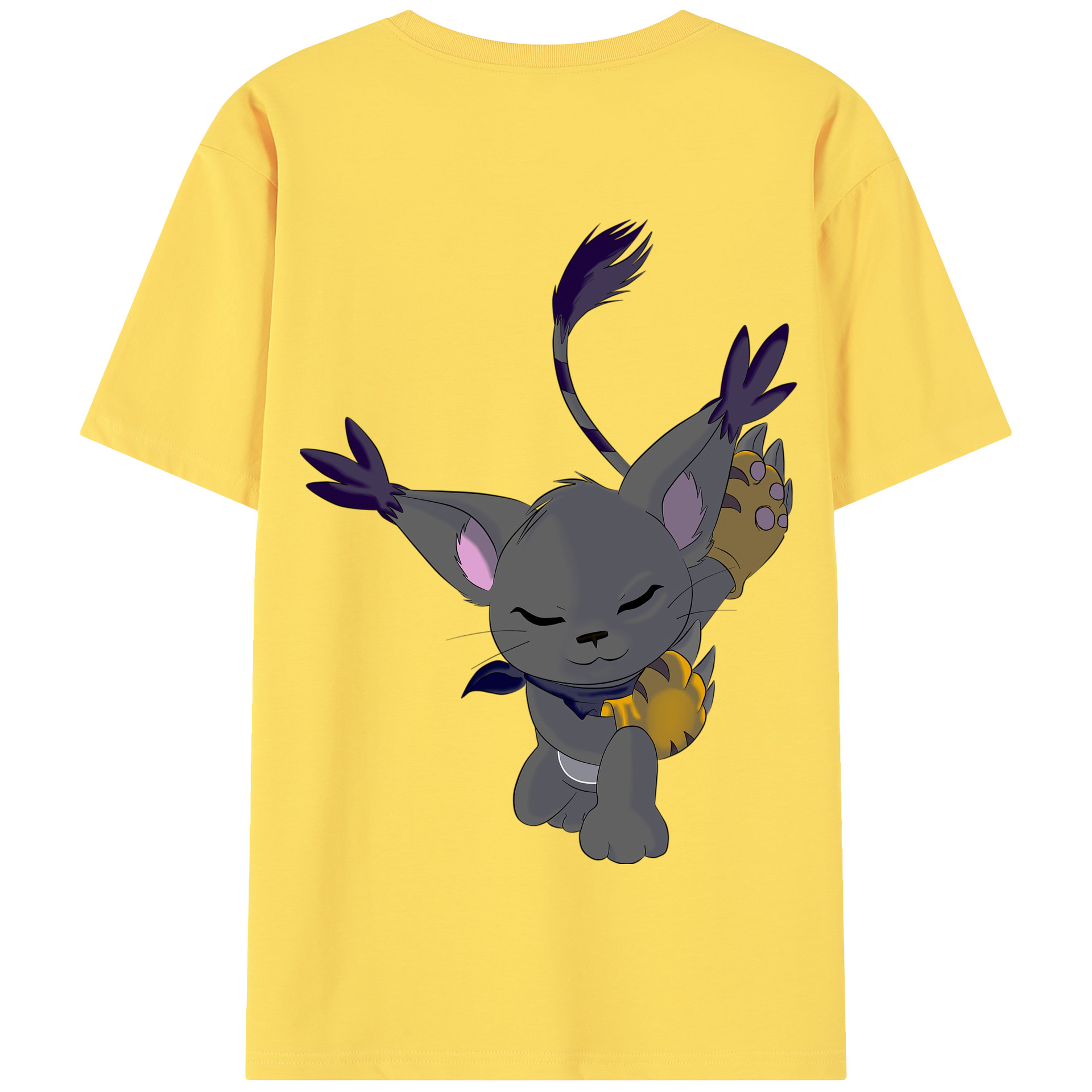 （画像用） Digimon デジタルモンスター/デジモン 綿100％半袖Tシャツ（背面プリント）