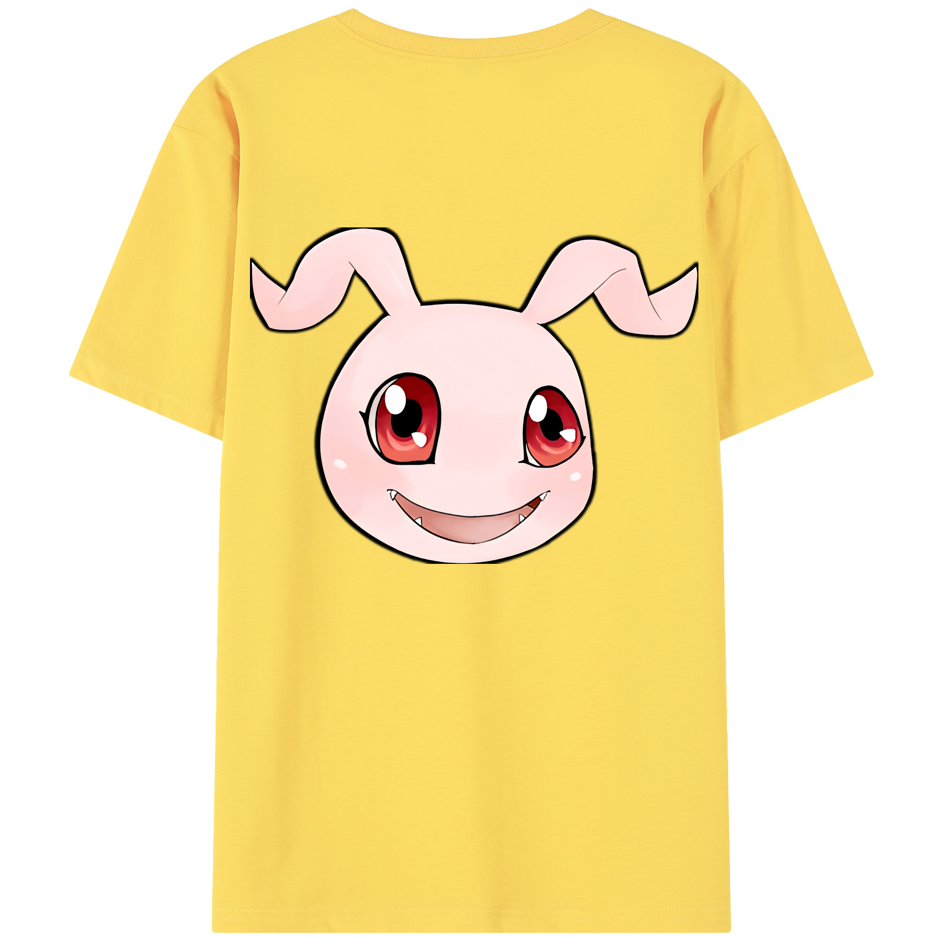 （画像用） Digimon デジタルモンスター/デジモン 綿100％半袖Tシャツ（背面プリント）