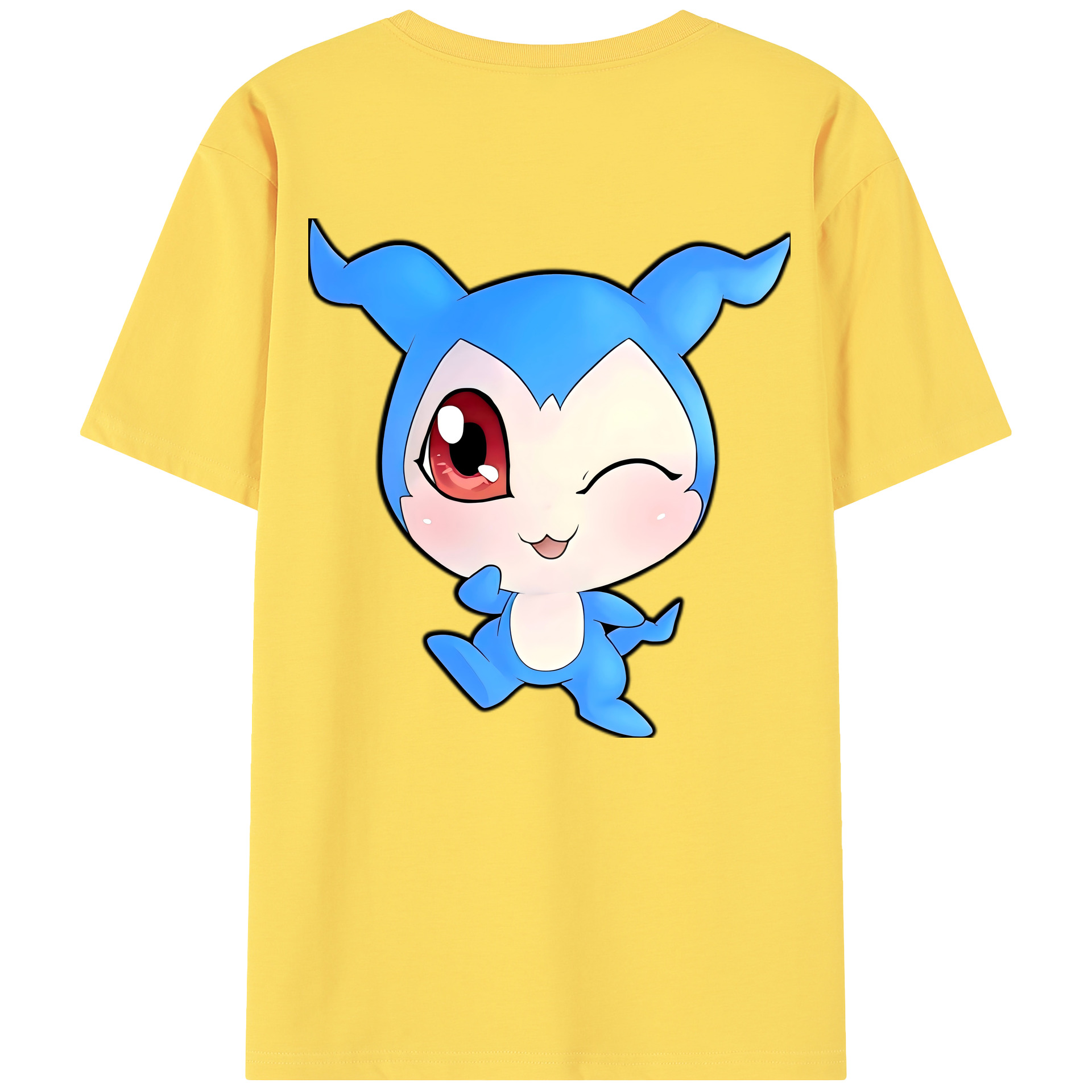 （画像用） Digimon デジタルモンスター/デジモン 綿100％半袖Tシャツ（背面プリント）