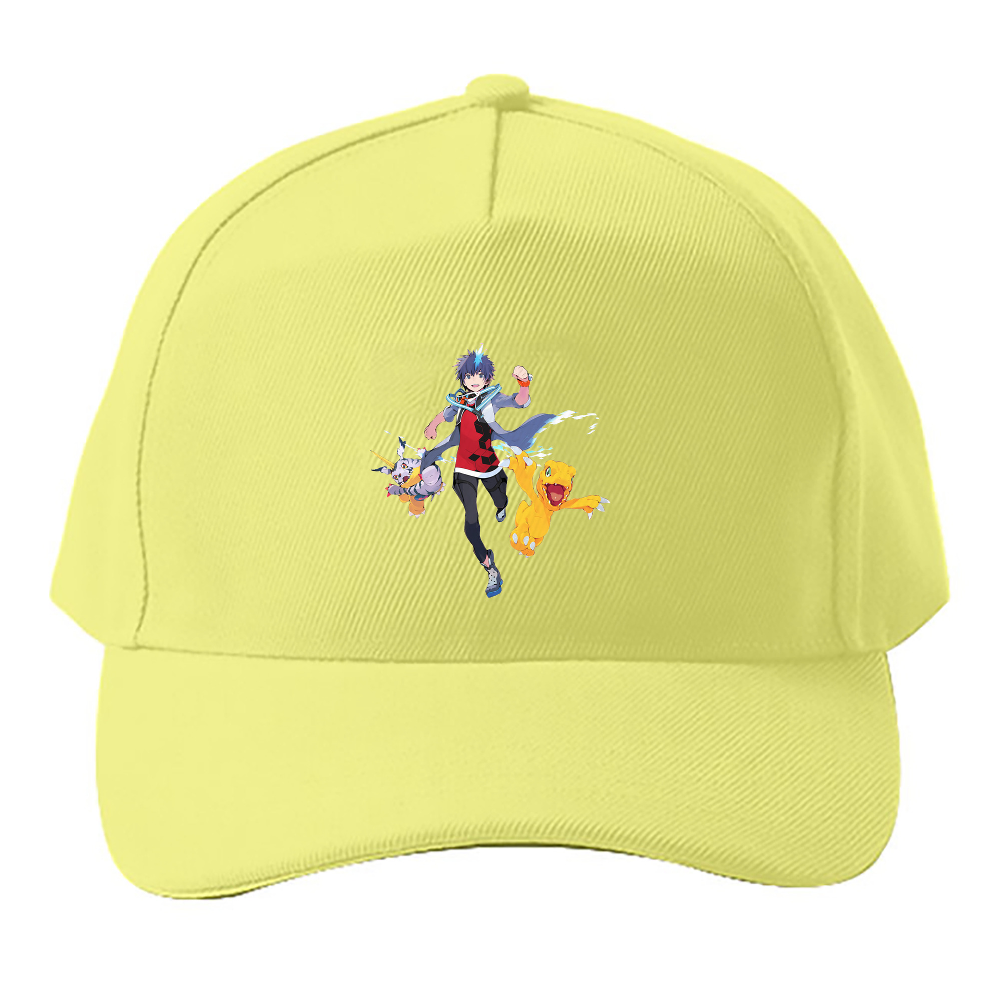 （画像用） Digimon デジタルモンスター/デジモン ベースボールキャップ 綿100％ 男女兼用 帽子 スポーツ