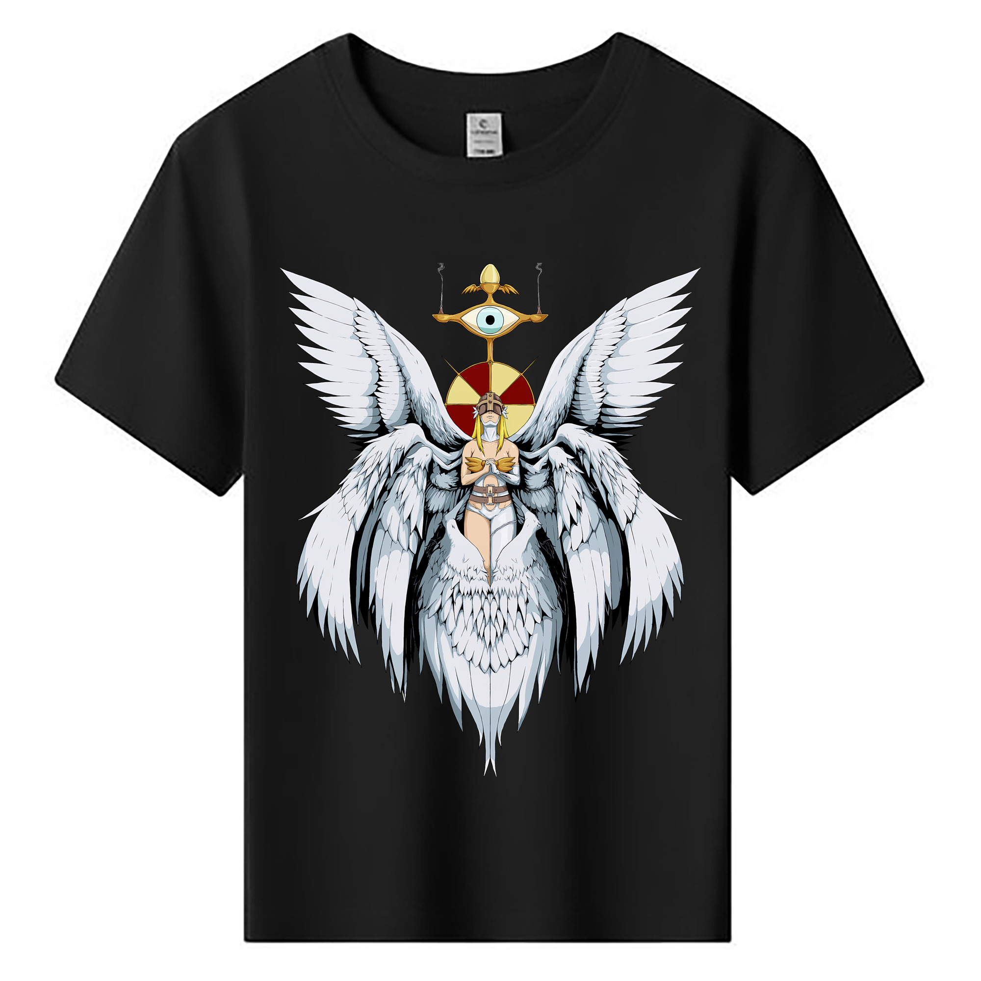 （画像用） Digimon デジタルモンスター/デジモン 綿100％キッズTシャツ（フロントプリント）
